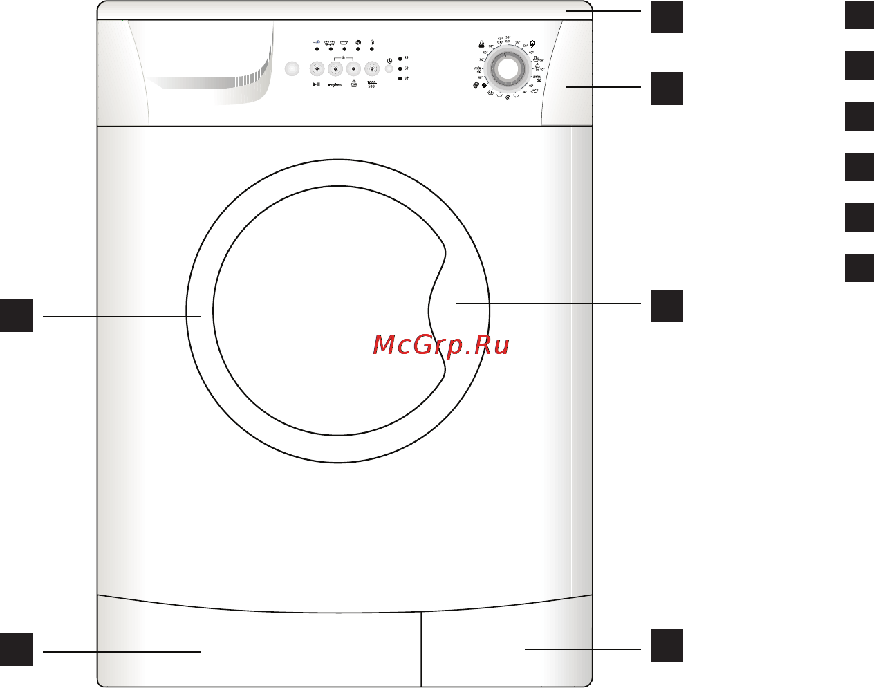 Beko WMD 25100 R [30/48] Ваша стиральная машина