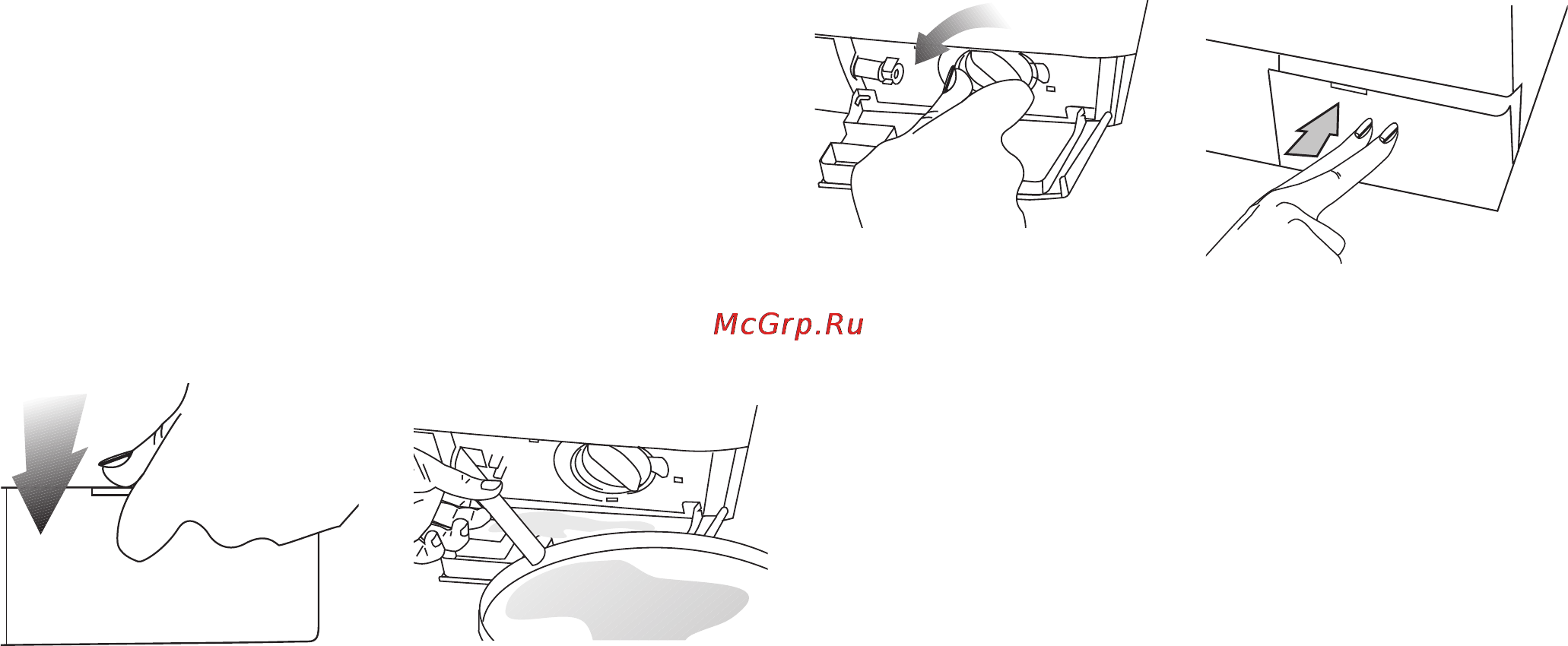 Beko WMD 25100 R [43/48] Очистка фильтра насоса