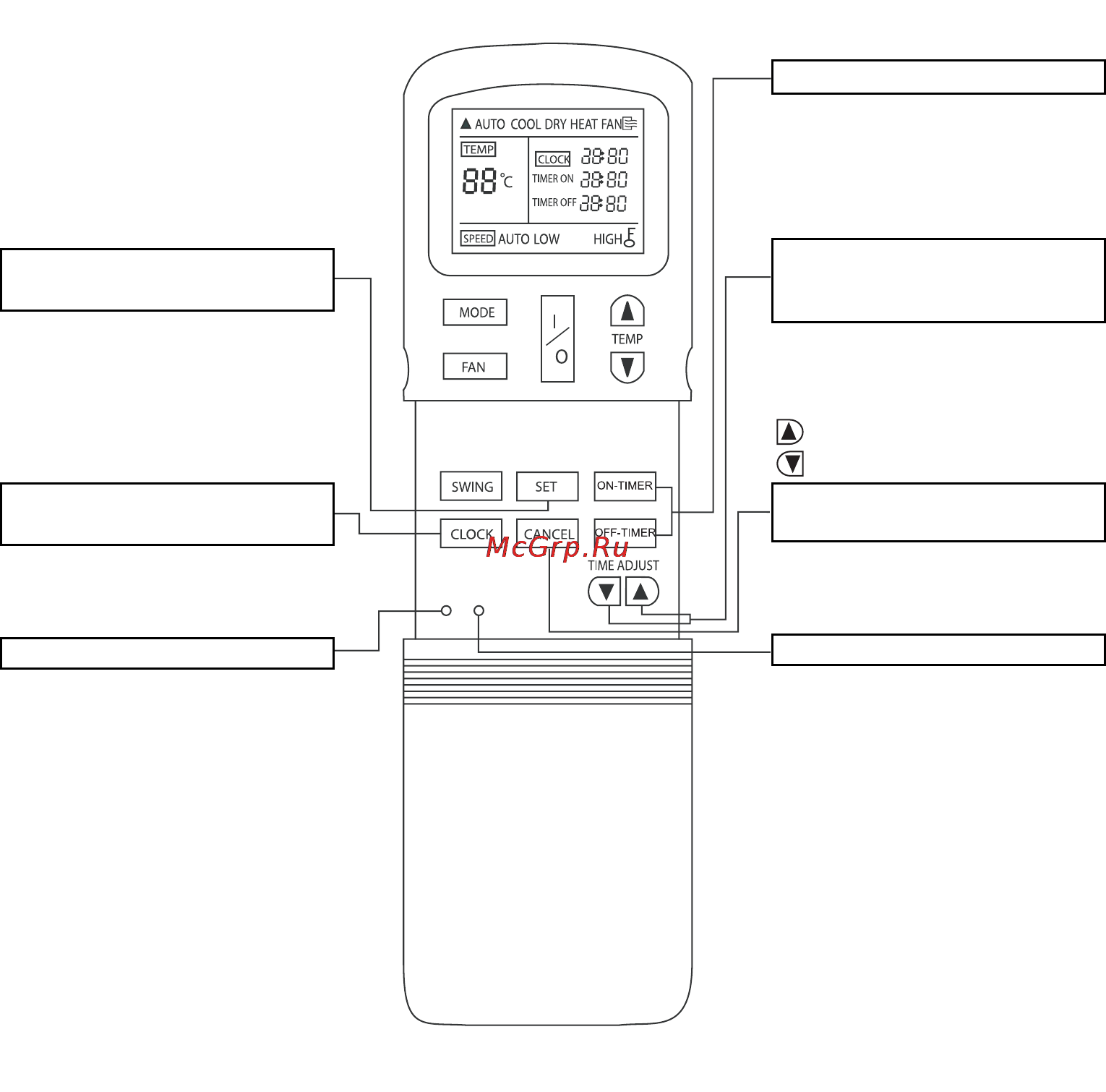 Ballu MTA3-24HR (220V) [9/24] Кнопка блокировки