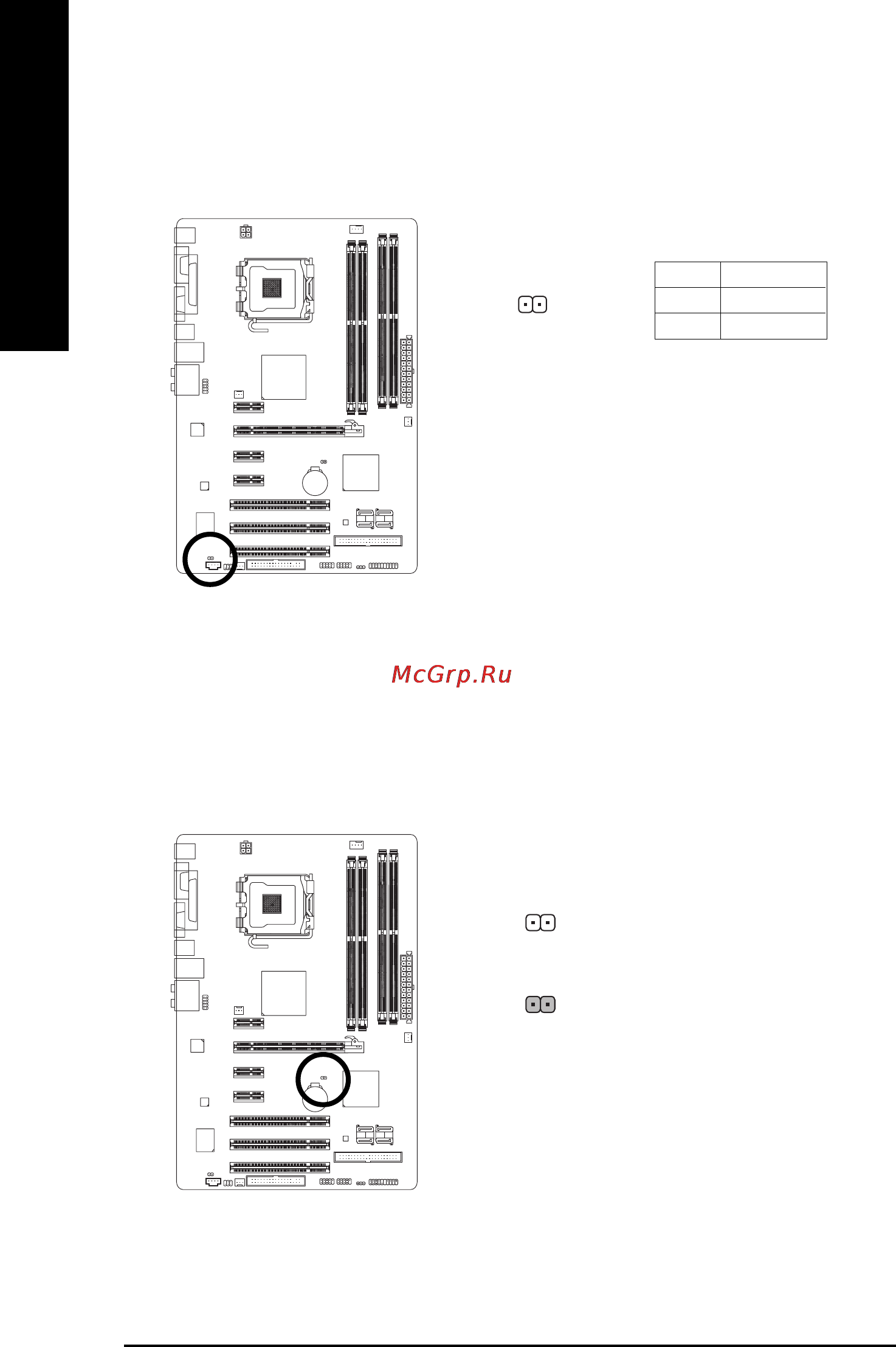 Gigabyte GA-945G-DS3   (rev. 3.3) [26/72] This 2 pin connector allows your system to detect if the chassis cover is removed you can check the case opened status in bios setup