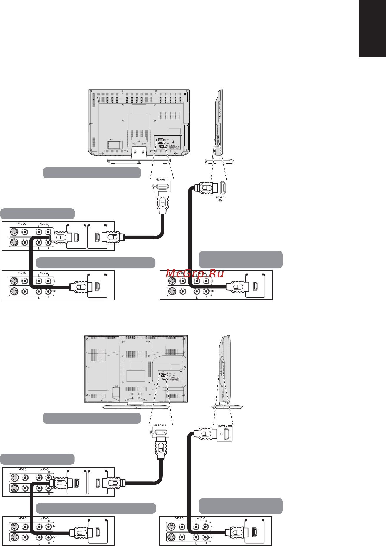 Toshiba 32AV833RB [11/67] Подключения hdmi link