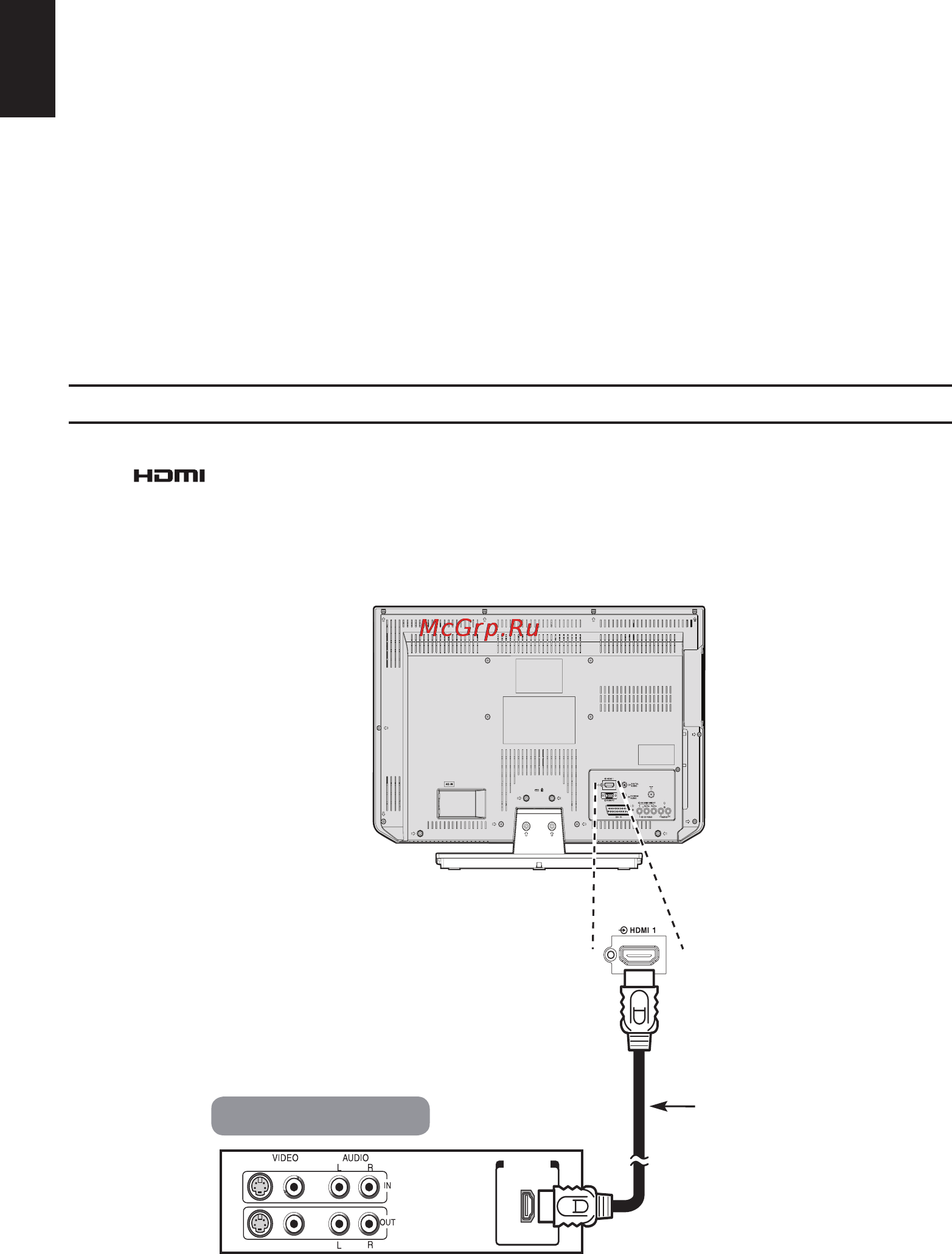 Toshiba 32AV833RB [12/67] Устройство hdmi