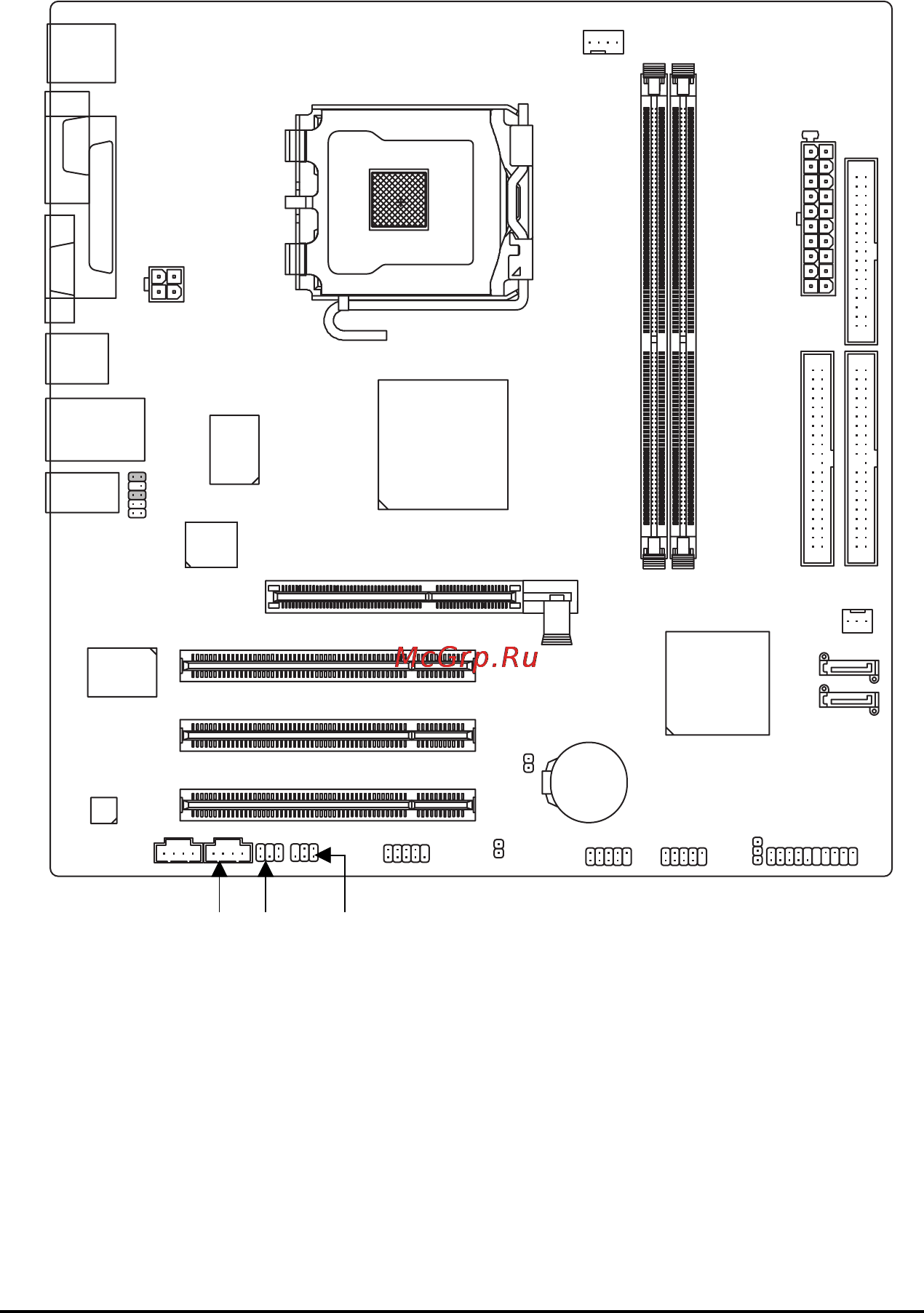 Gigabyte GA-8VM800PMD-775-RH [7/88] Ga 8vm800pmd 775 rh motherboard layout