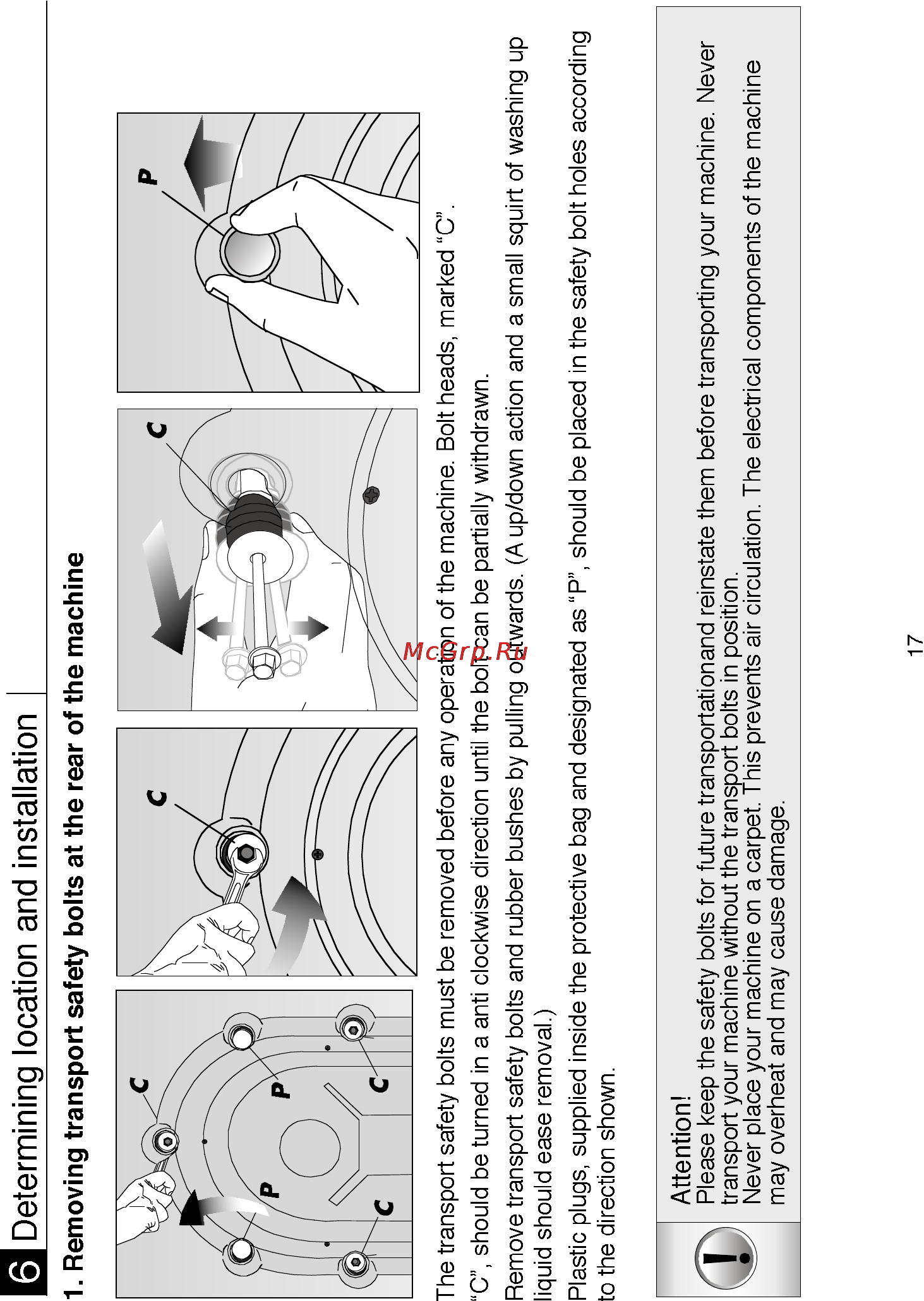 Beko WMD 55080 [19/48] Determining location and installation
