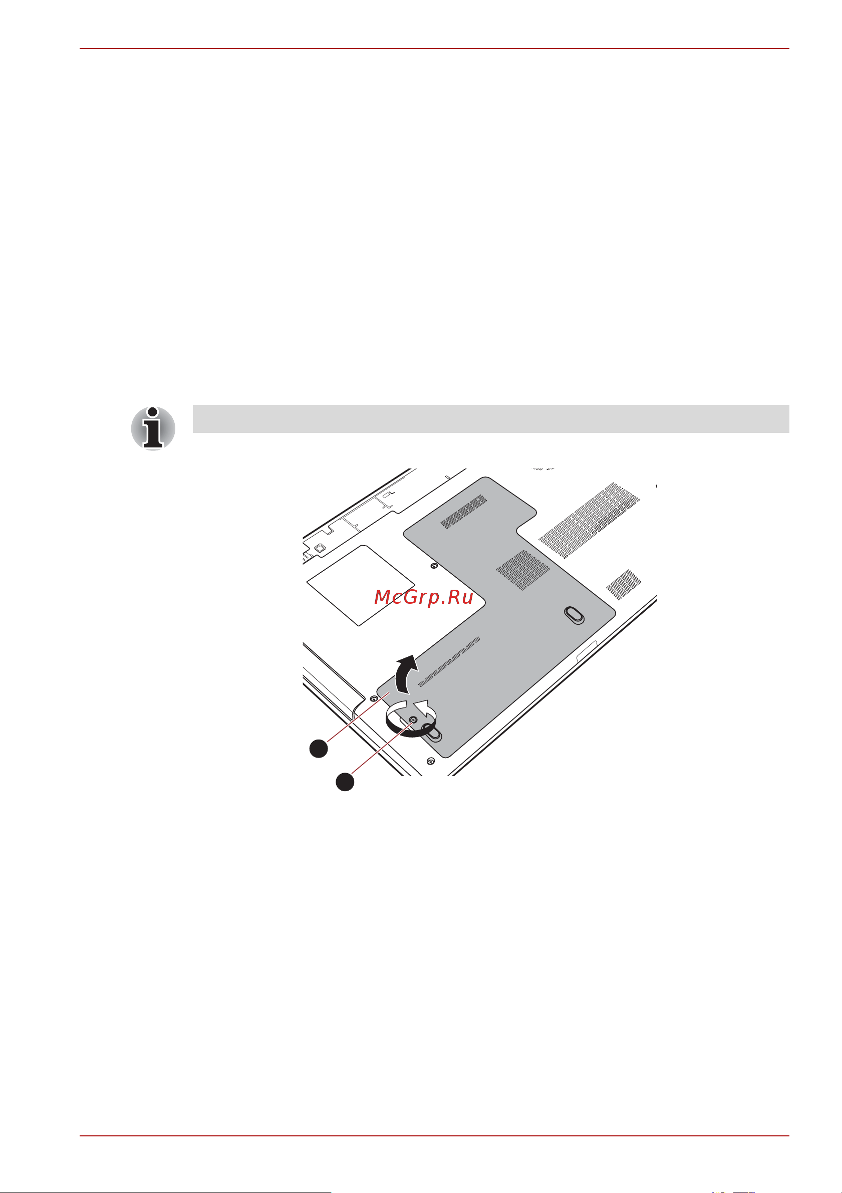 Toshiba Satellite C660-1EQ [69/170] Установка модуля памяти