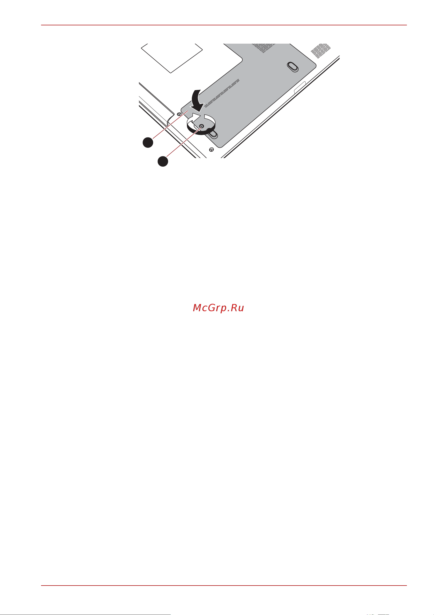 Toshiba Satellite C660-A1K [71/170] Извлечение модуля памяти