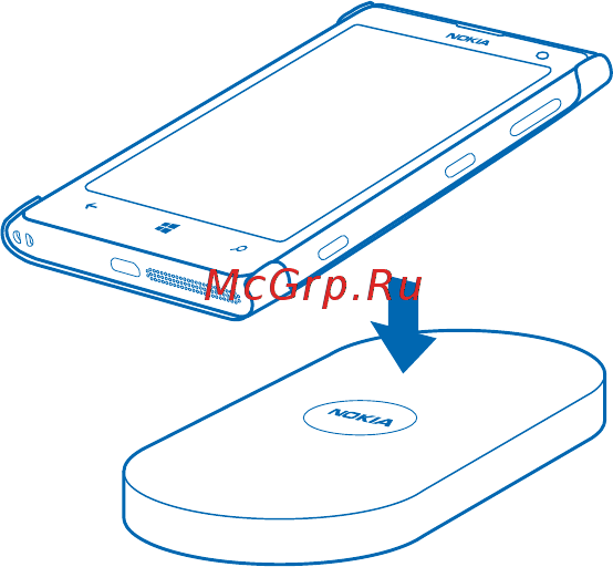 Nokia Lumia 1020 Black [12/135] Беспроводная зарядка телефона