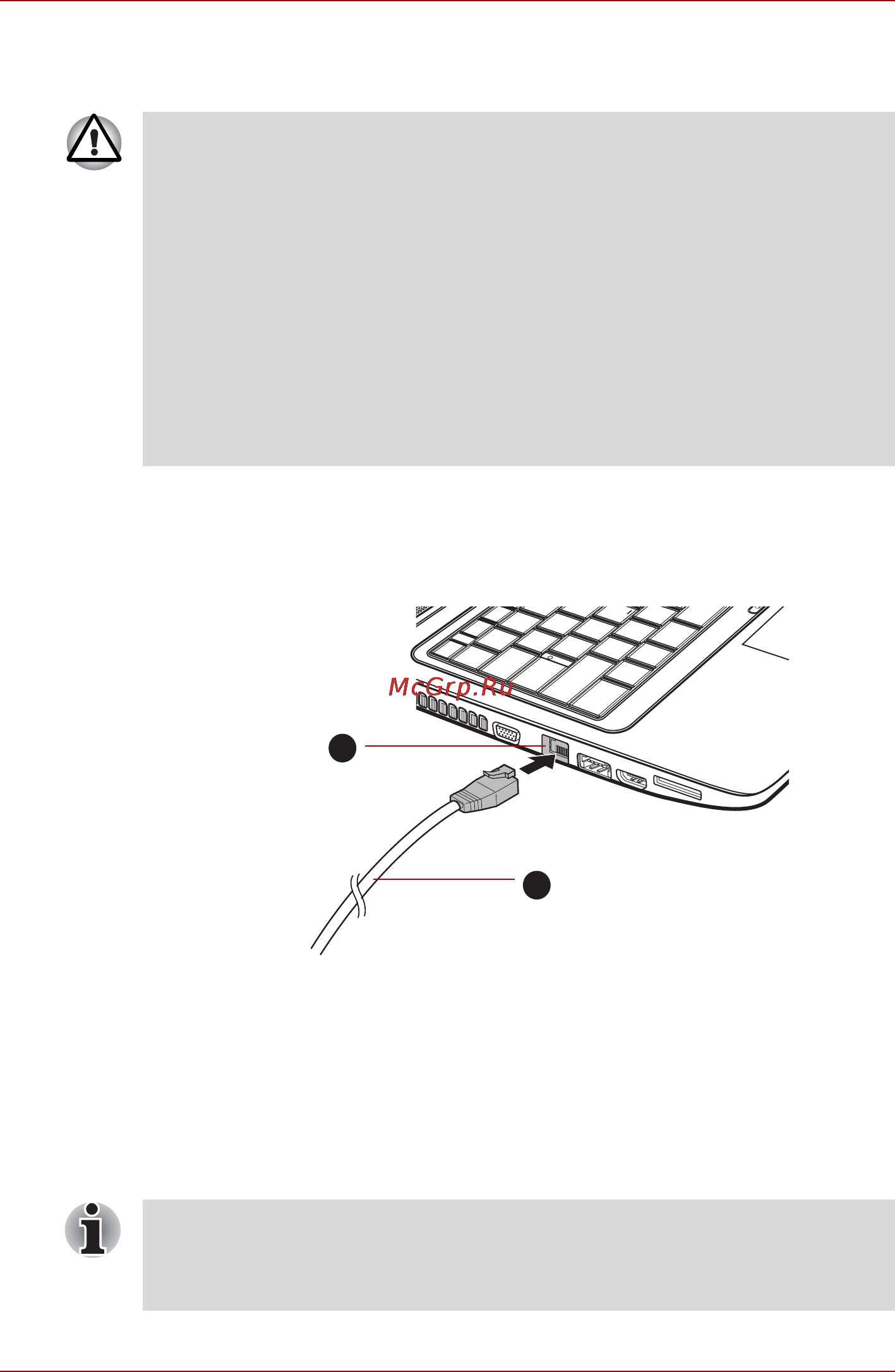 Toshiba Satellite L675D-111 [135/231] Подключение сетевого шнура