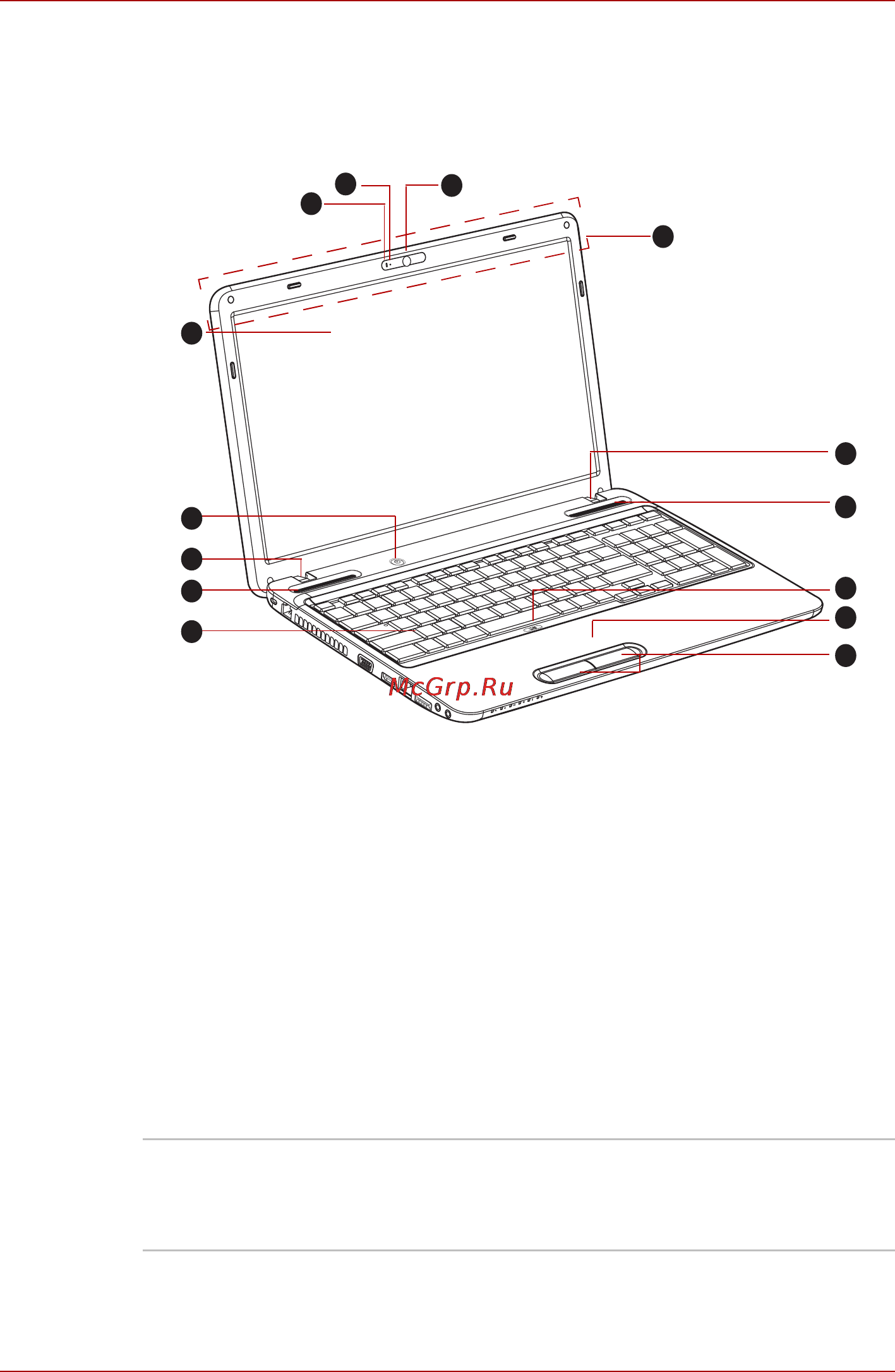 Toshiba Satellite L650-1M7 [45/199] Вид спереди с открытым дисплеем