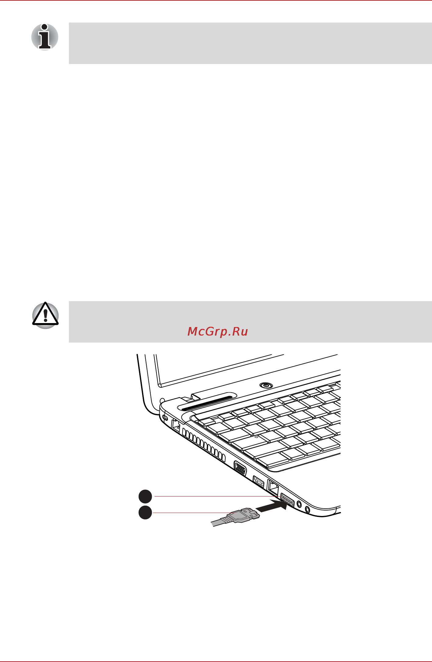 Toshiba Satellite L650-1M7 [81/199] Подключение устройства esata