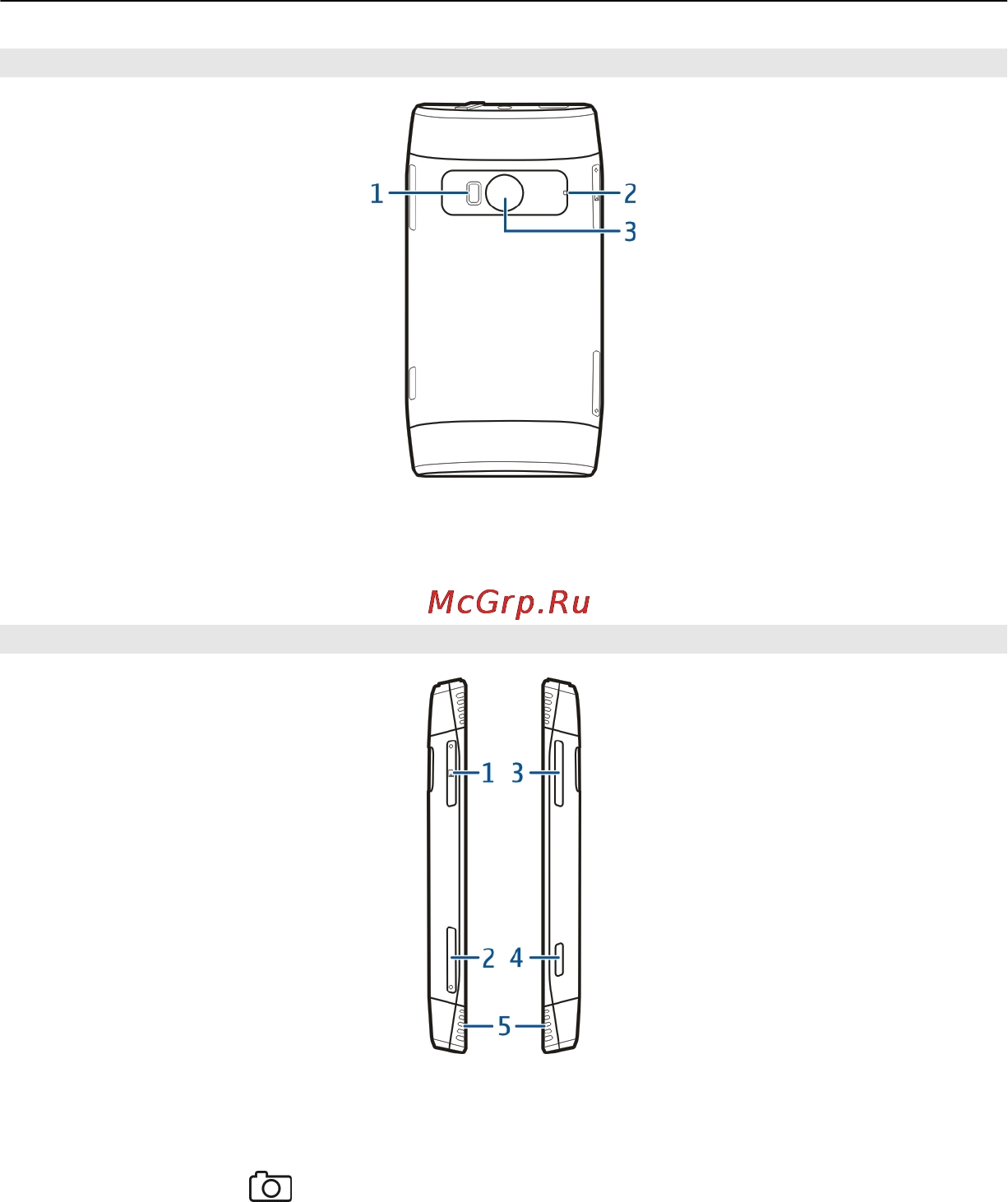 Nokia X7 Dark Steel [8/133] Задняя панель