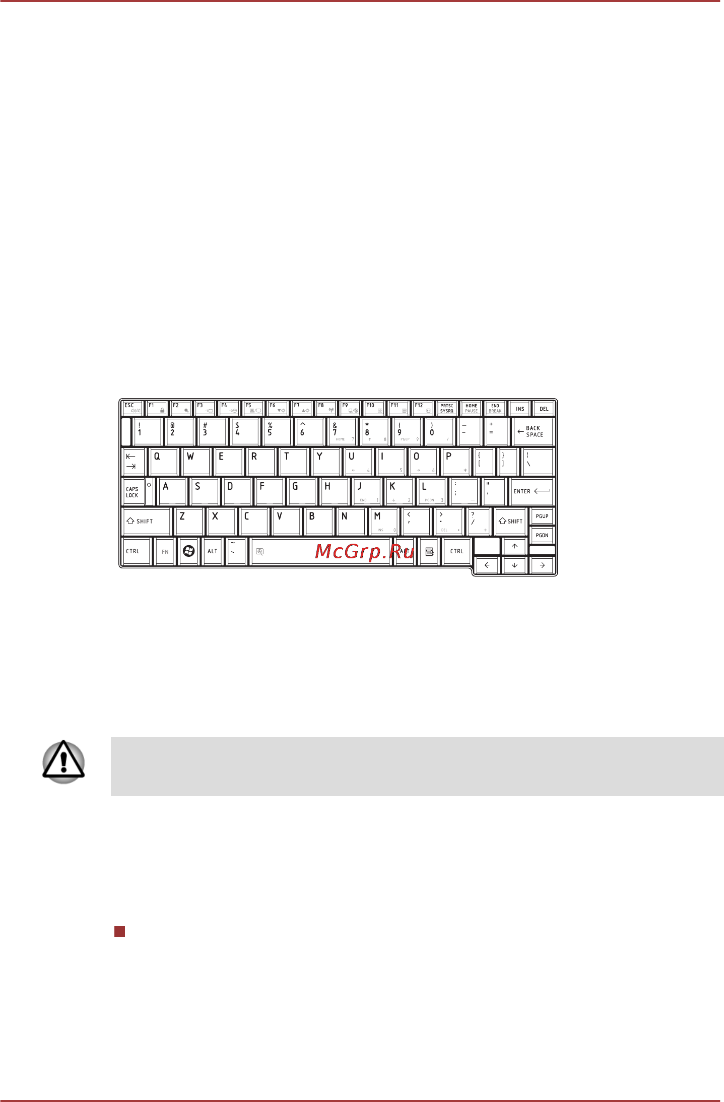 Toshiba NB520-10D [42/163] Клавиатура