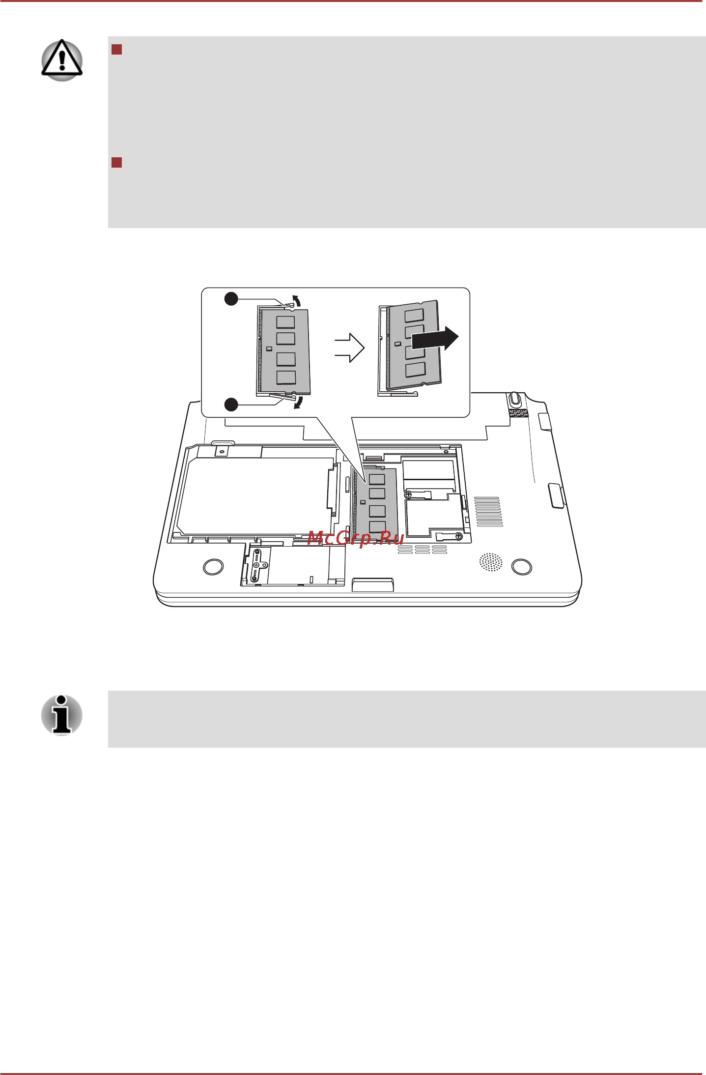 Toshiba NB520-10D [66/163] Подключение кабеля монитора