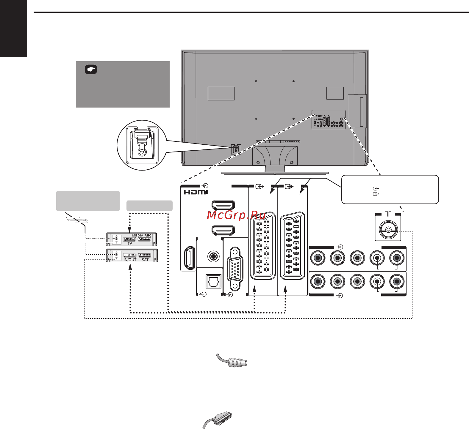 Toshiba 22 SL738R [11/69] Русский