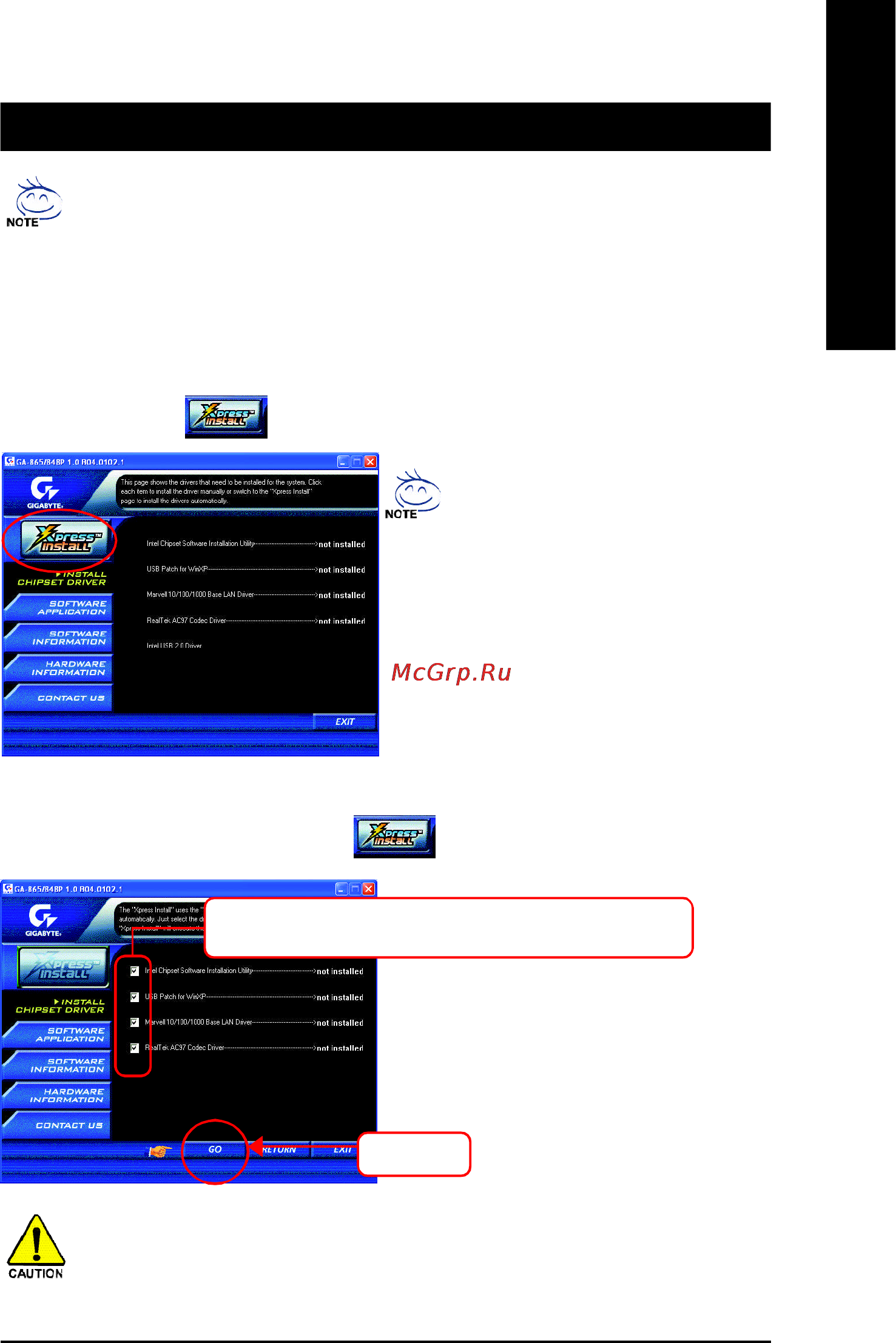 Gigabyte GA-8IP775-G [51/80] Chapter 3 install drivers