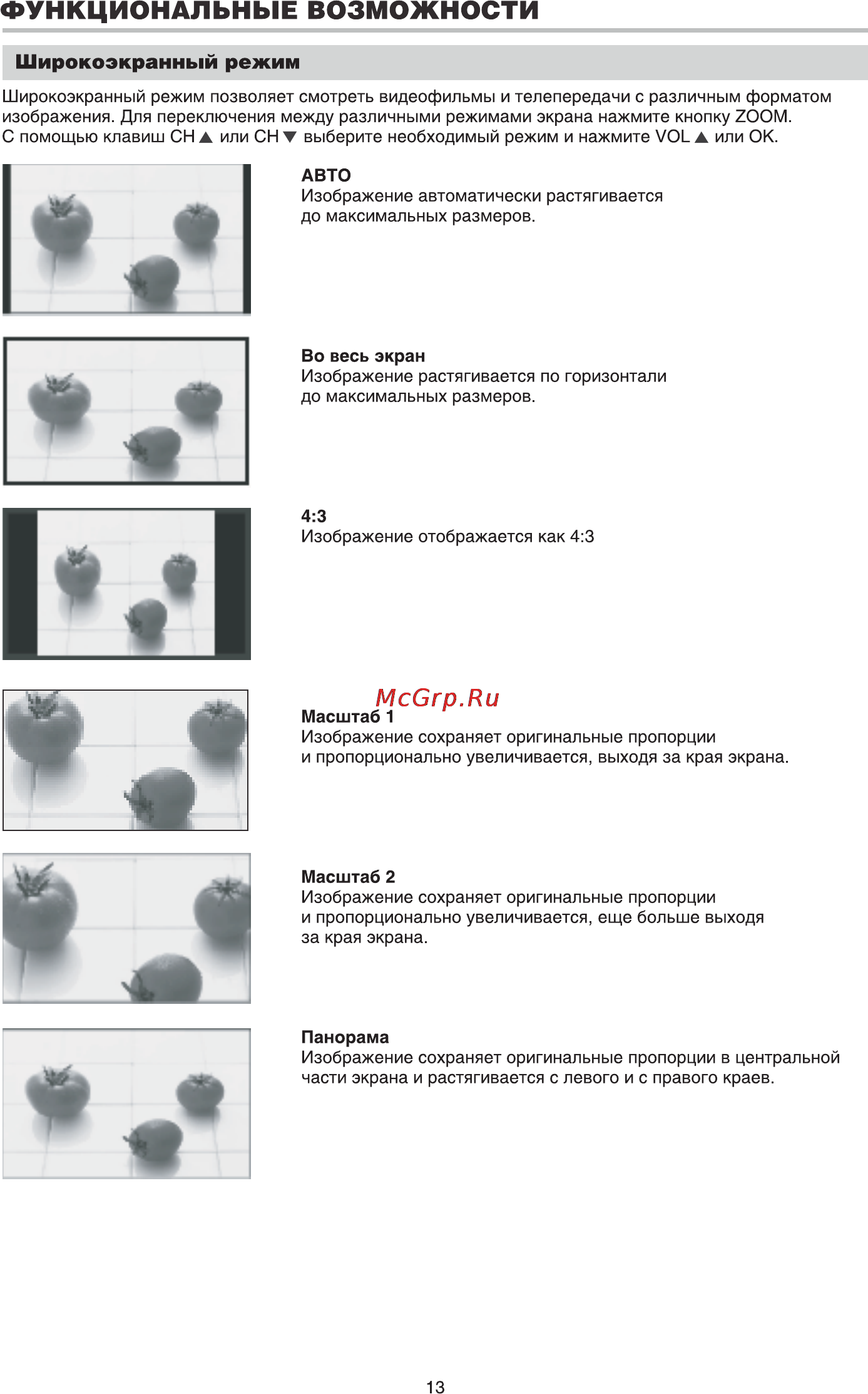 BBK LT4217HD [15/27] Функциональные возможности
