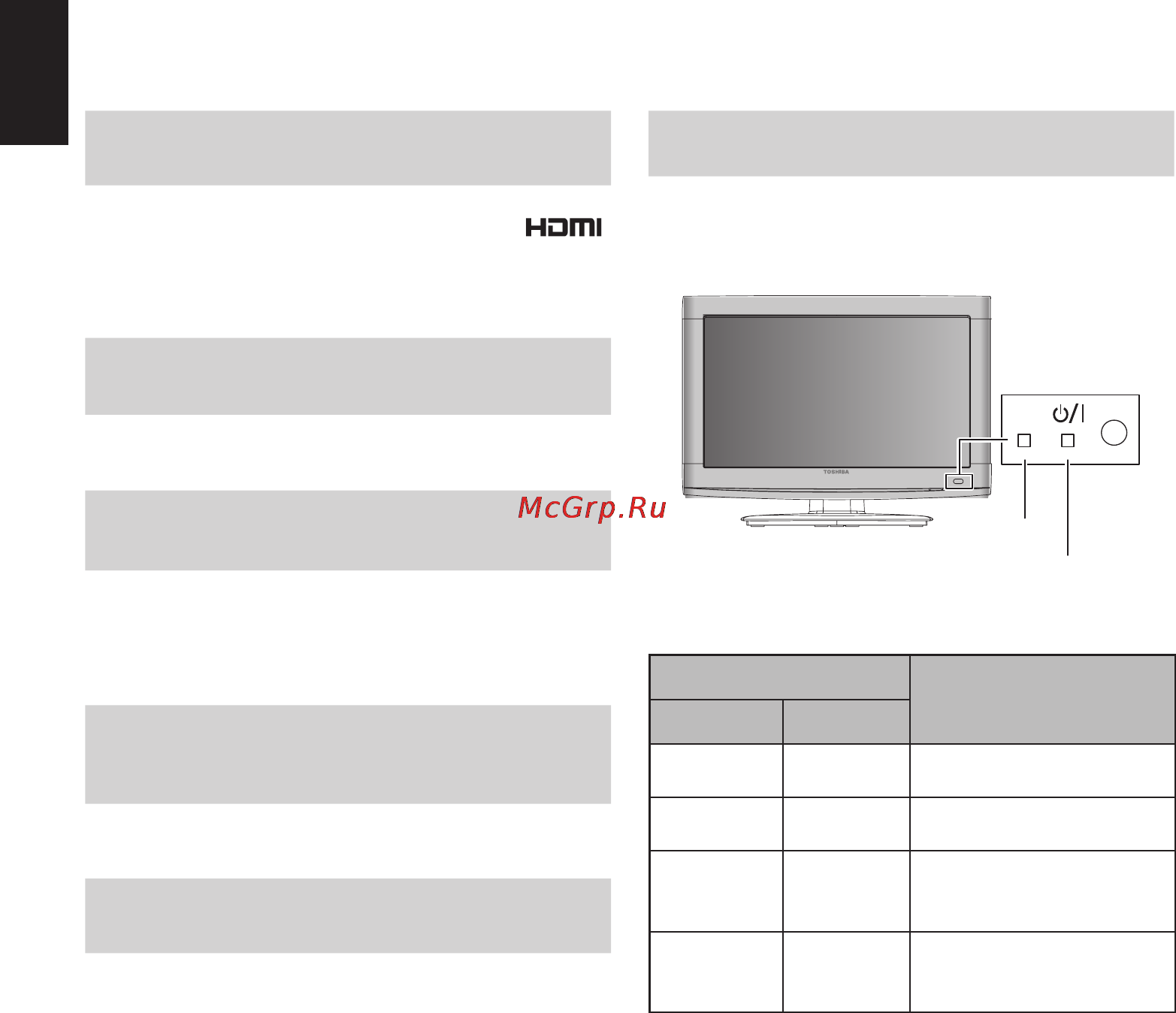 Toshiba 32 AV704 R [34/41] Русский