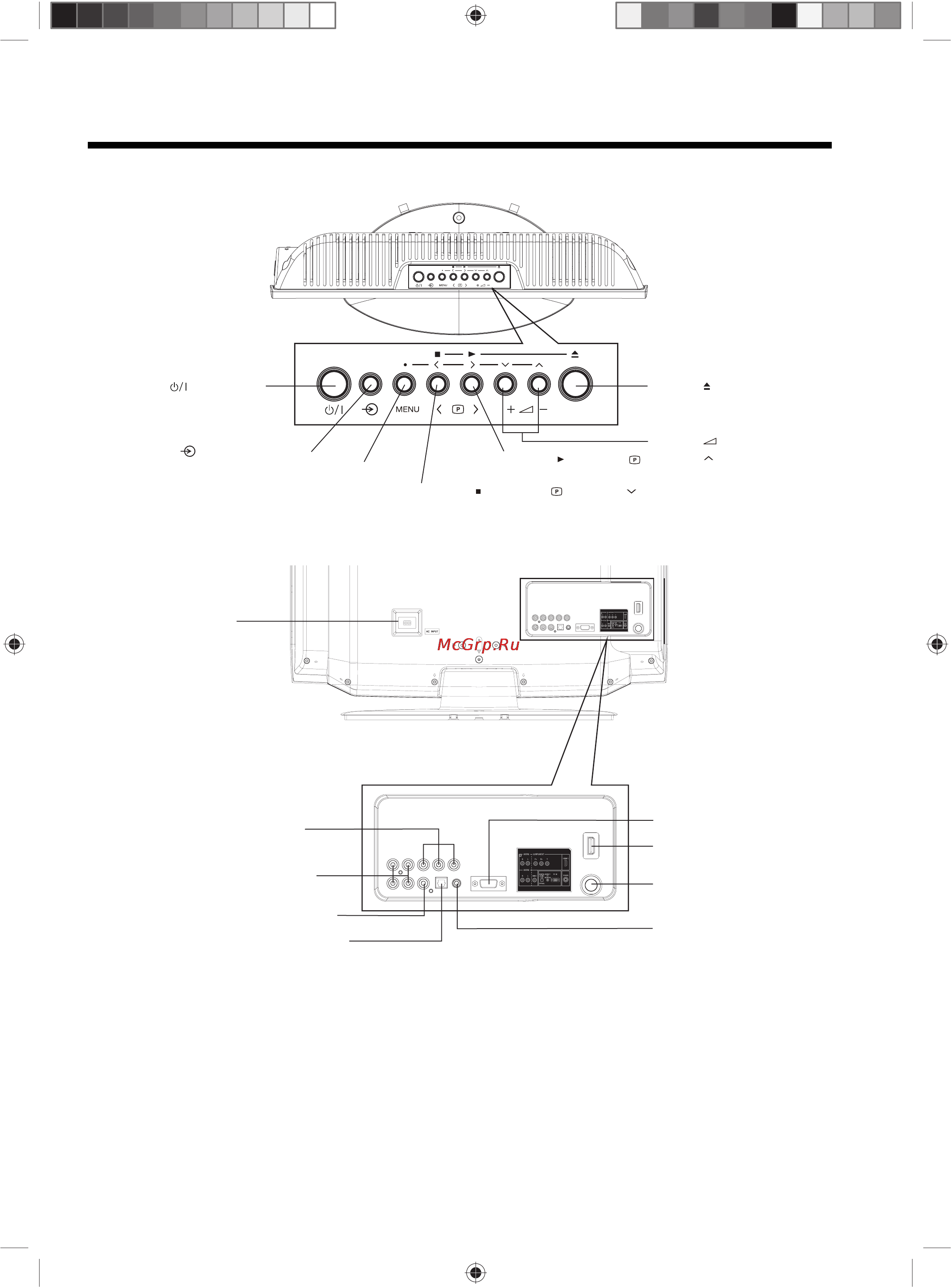 Toshiba 32 DV703 R [10/58] Задняя панель