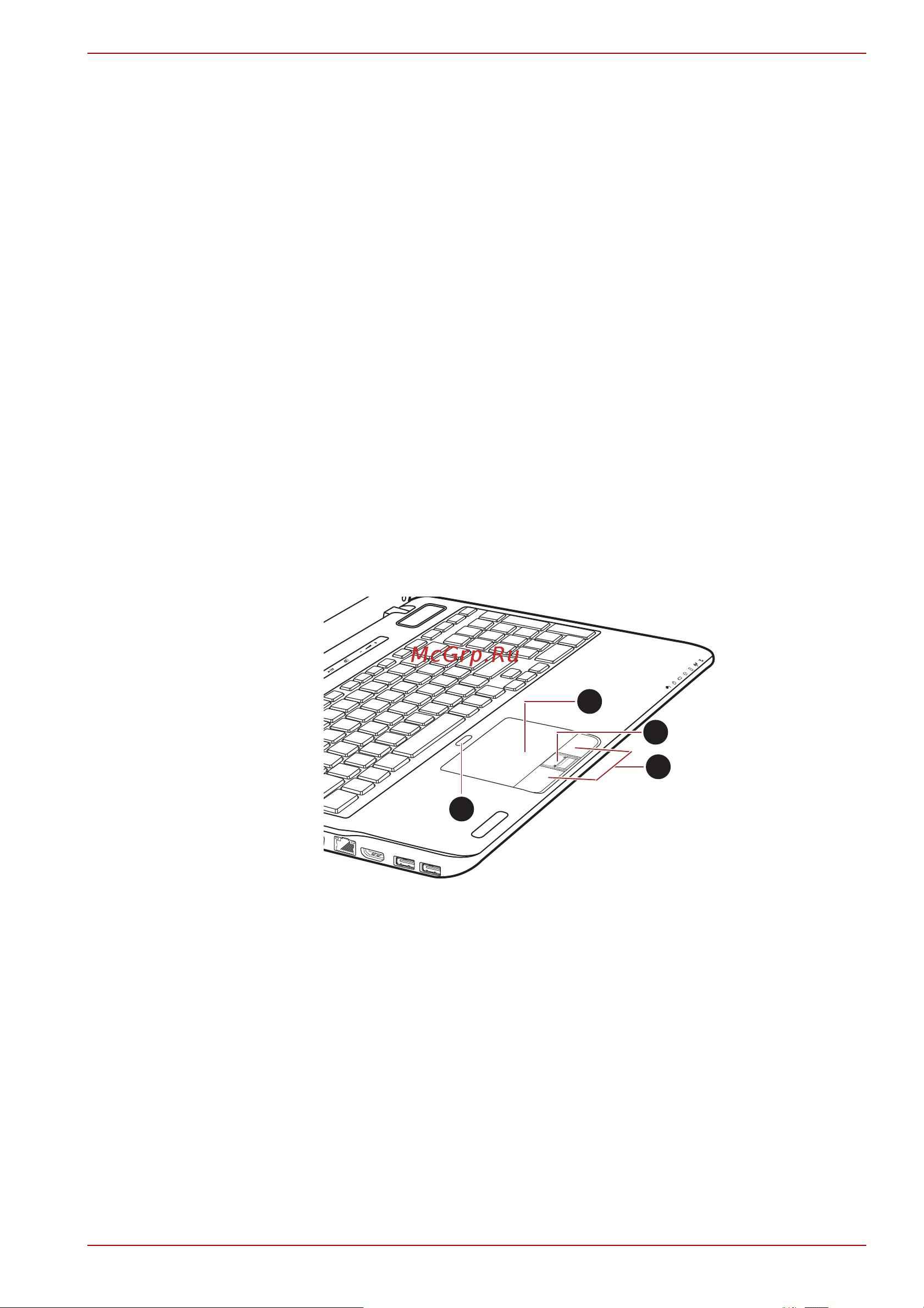 Toshiba Satellite A665-14H [106/256] Использование устройства touch pad
