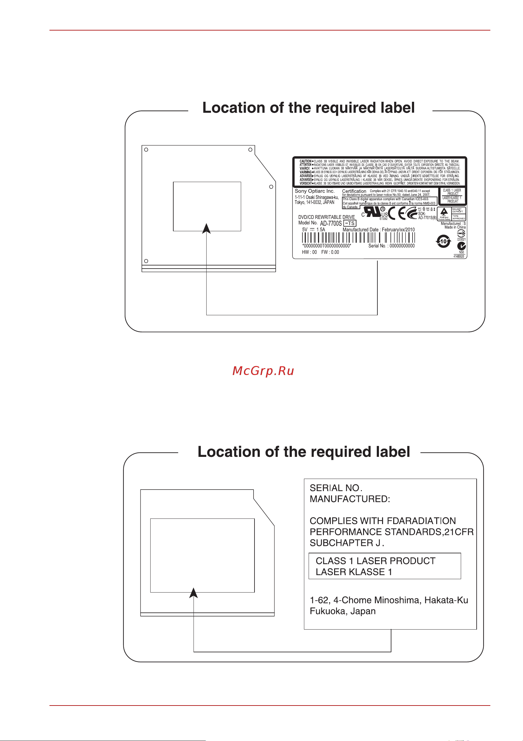 Toshiba Satellite A665-14H [15/256] Bd combo uj141