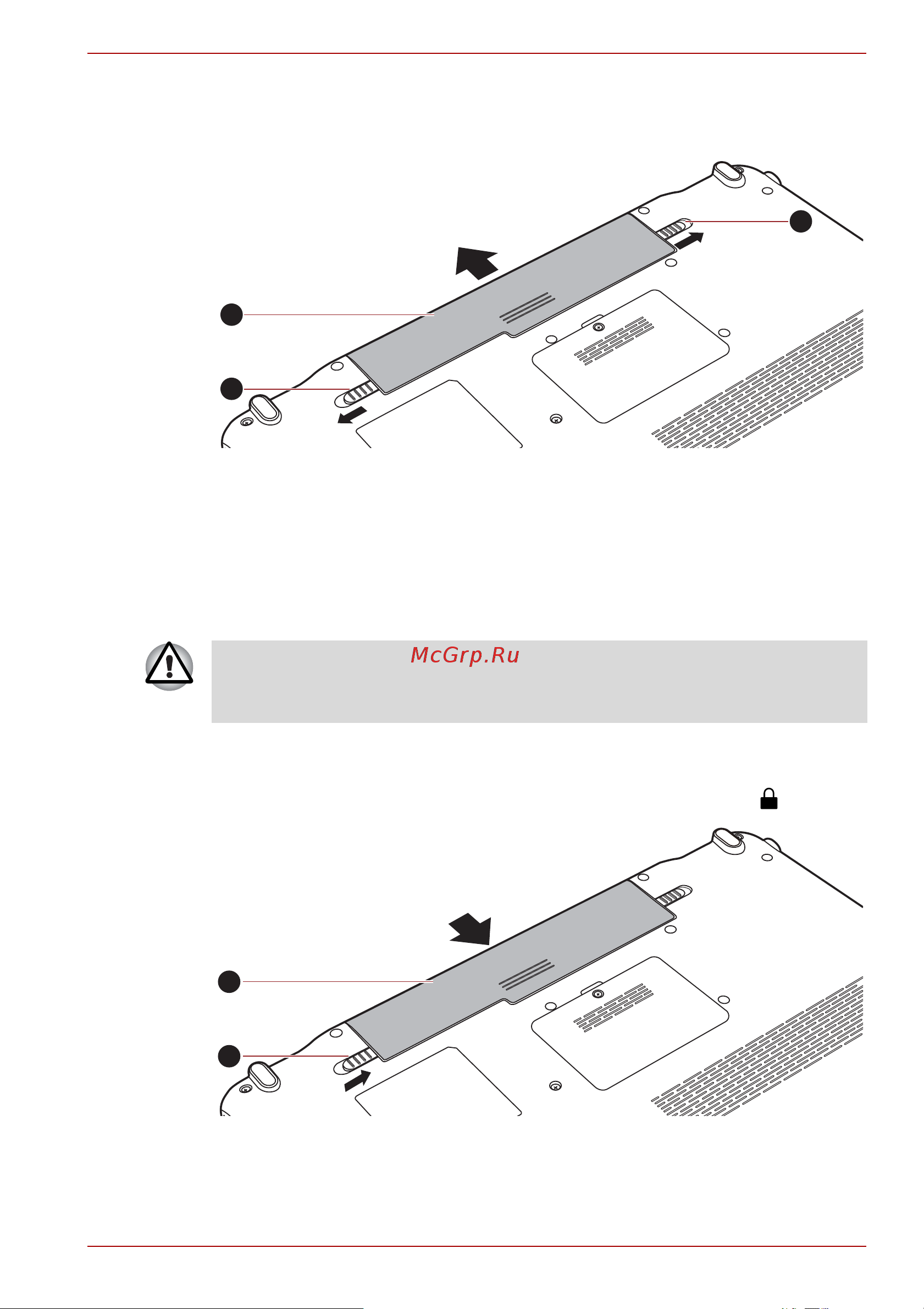Toshiba Satellite A665-14H [189/256] Установка батарейного источника питания