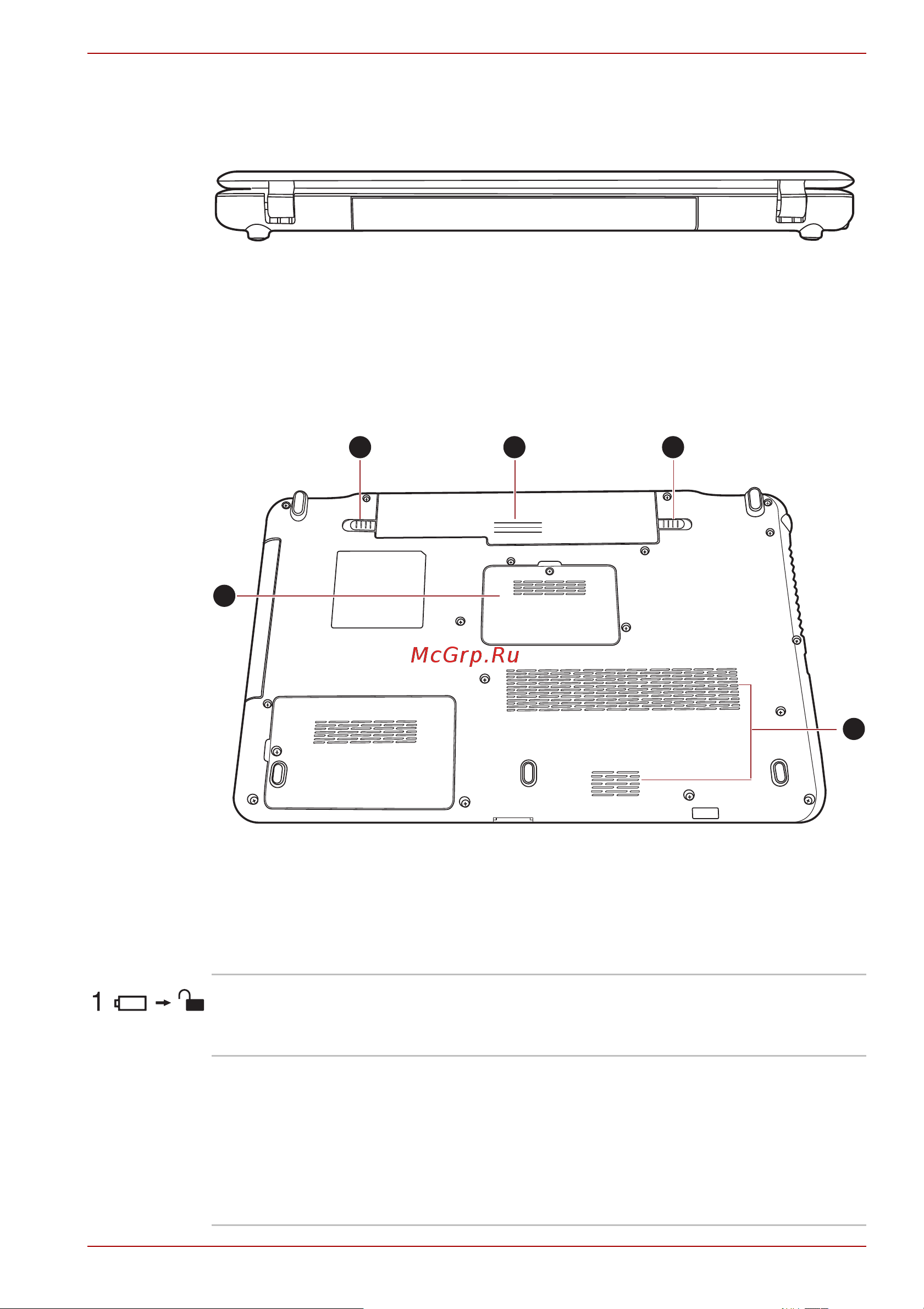 Toshiba Satellite A665-14H [46/256] Вид сзади