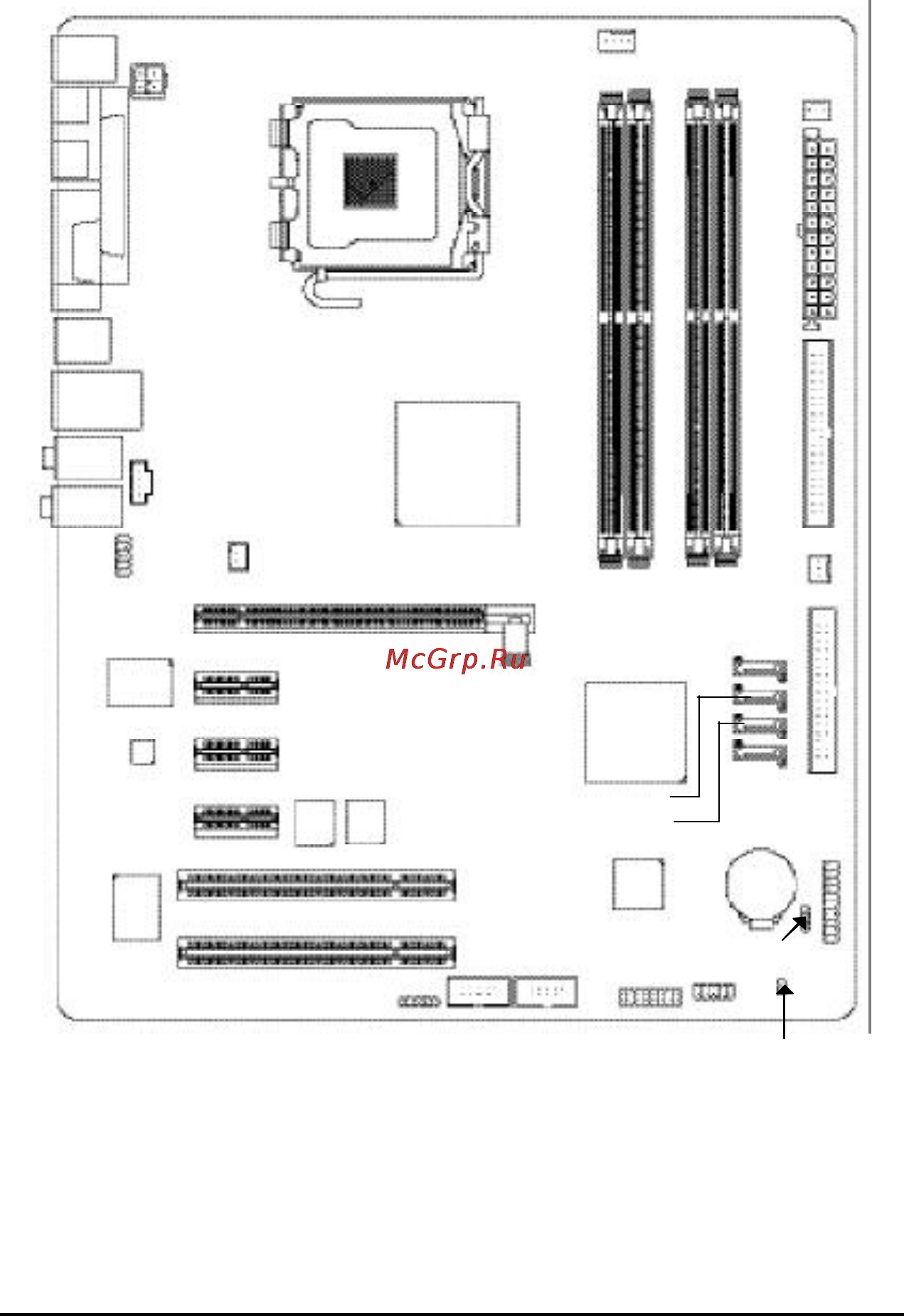 Gigabyte GA-8I915P-D Pro [6/80] Ga 8i915p d pro motherboard layout
