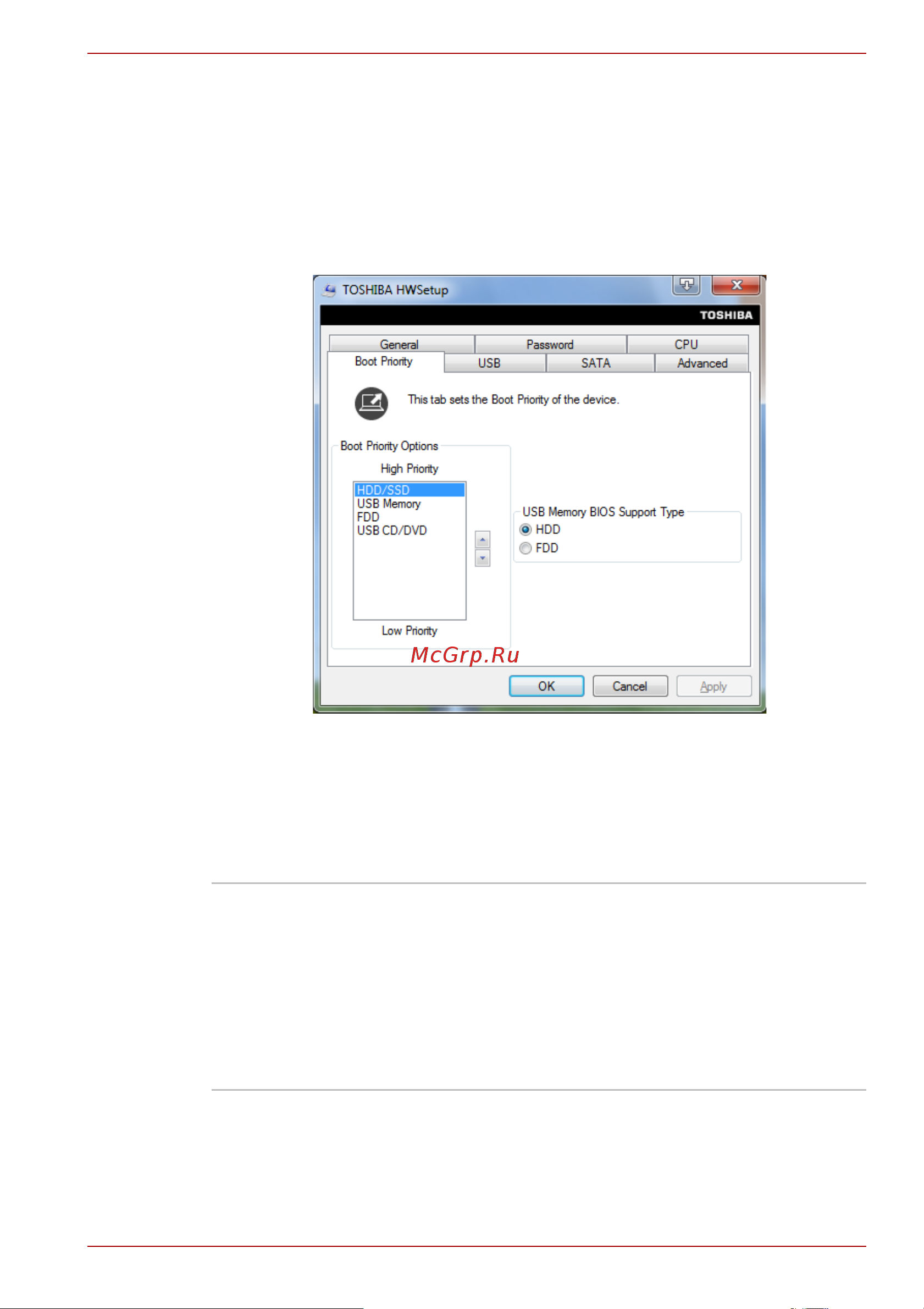 Toshiba Libretto W100-106 [89/132] Boot priority приоритет загрузки