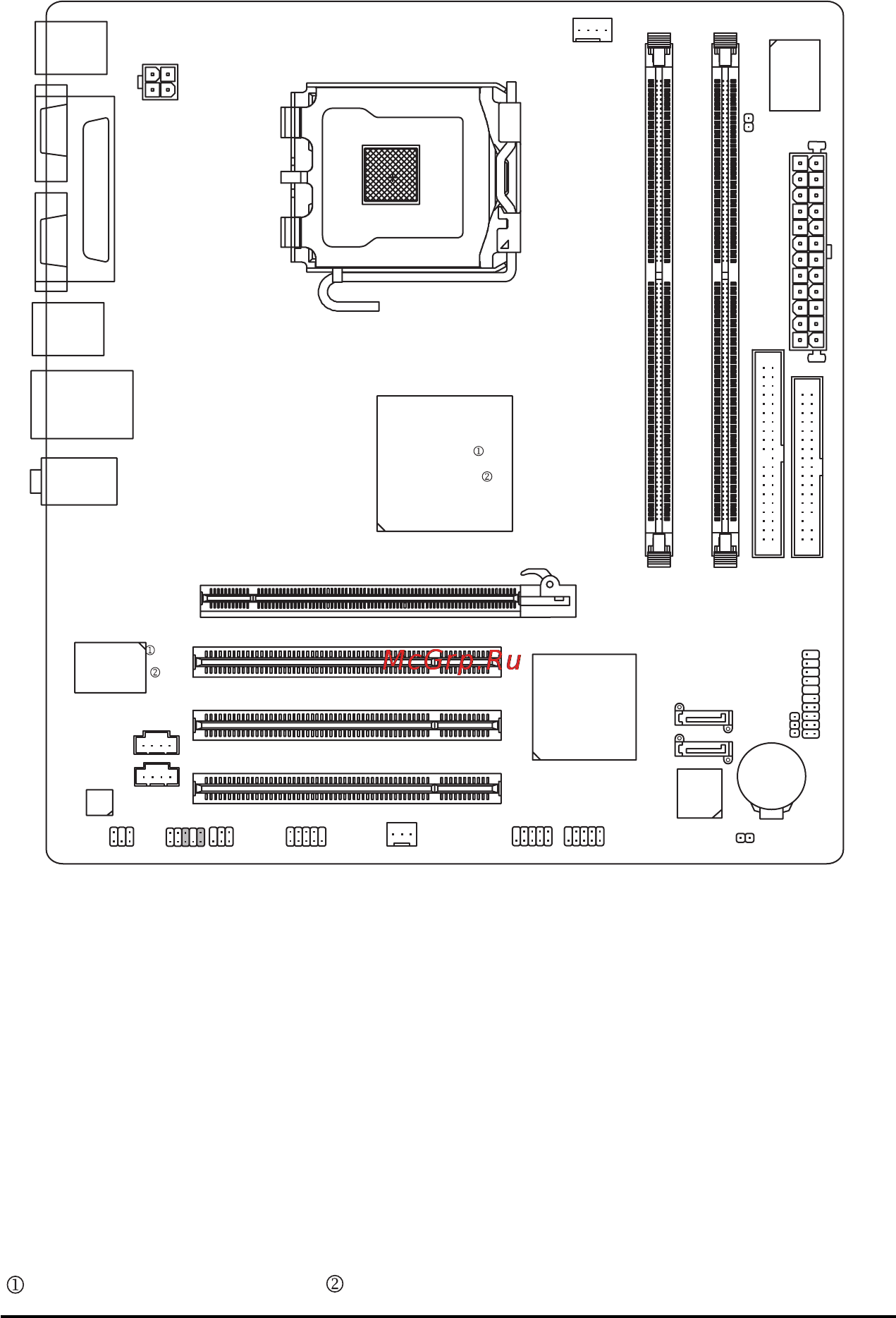 Gigabyte GA-8I915MD-GV [7/80] Ga 8i915md g ga 8i915md gv motherboard layout