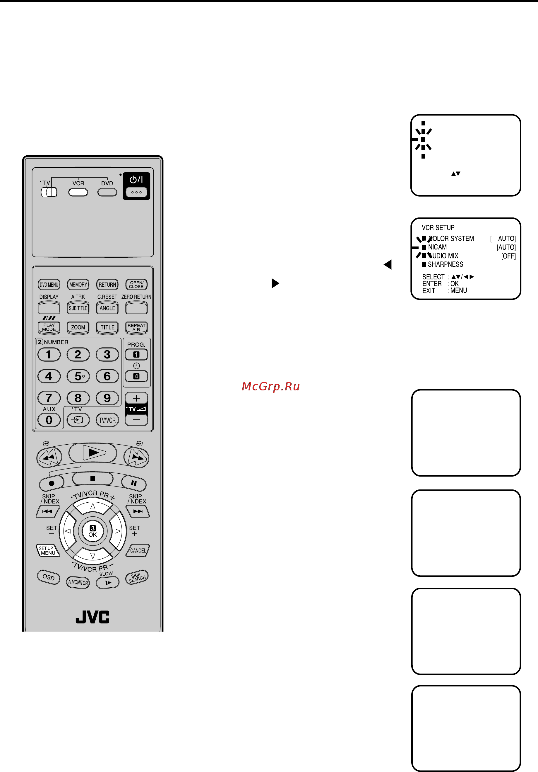 JVC HR-XV1EU [36/64] Стерео запись и воспроизведение nicam
