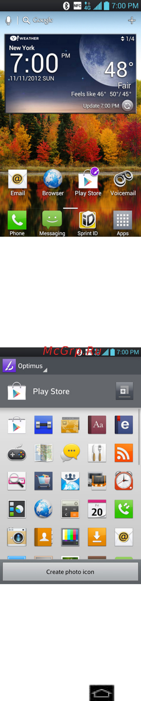 LG E975 Optimus G Black [39/192] Access recently used applications