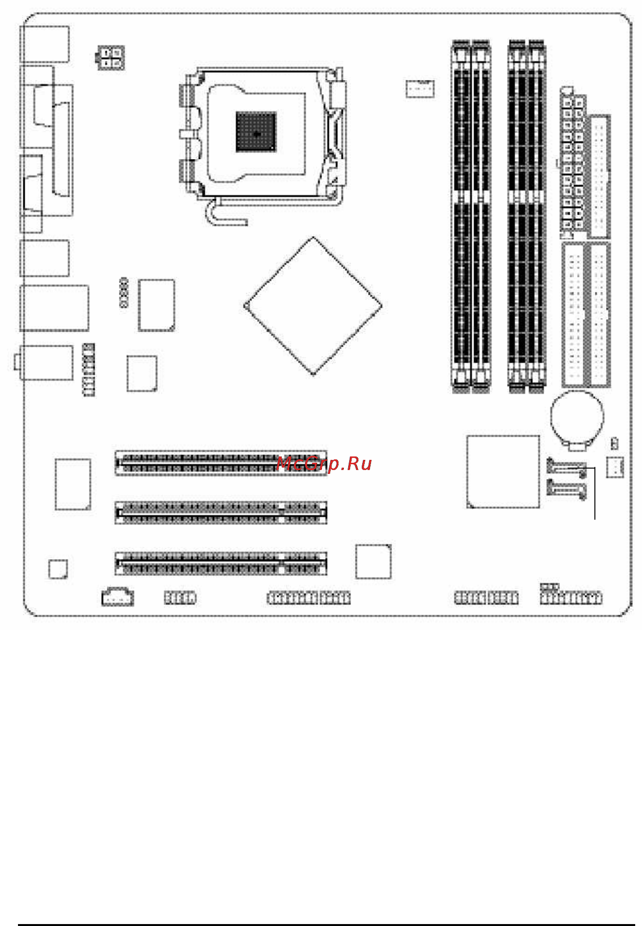 Gigabyte GA-8I865GVM-775 [6/72] Ga 8i865gvm 775 ga 8i865gvmf 775 motherboard layout