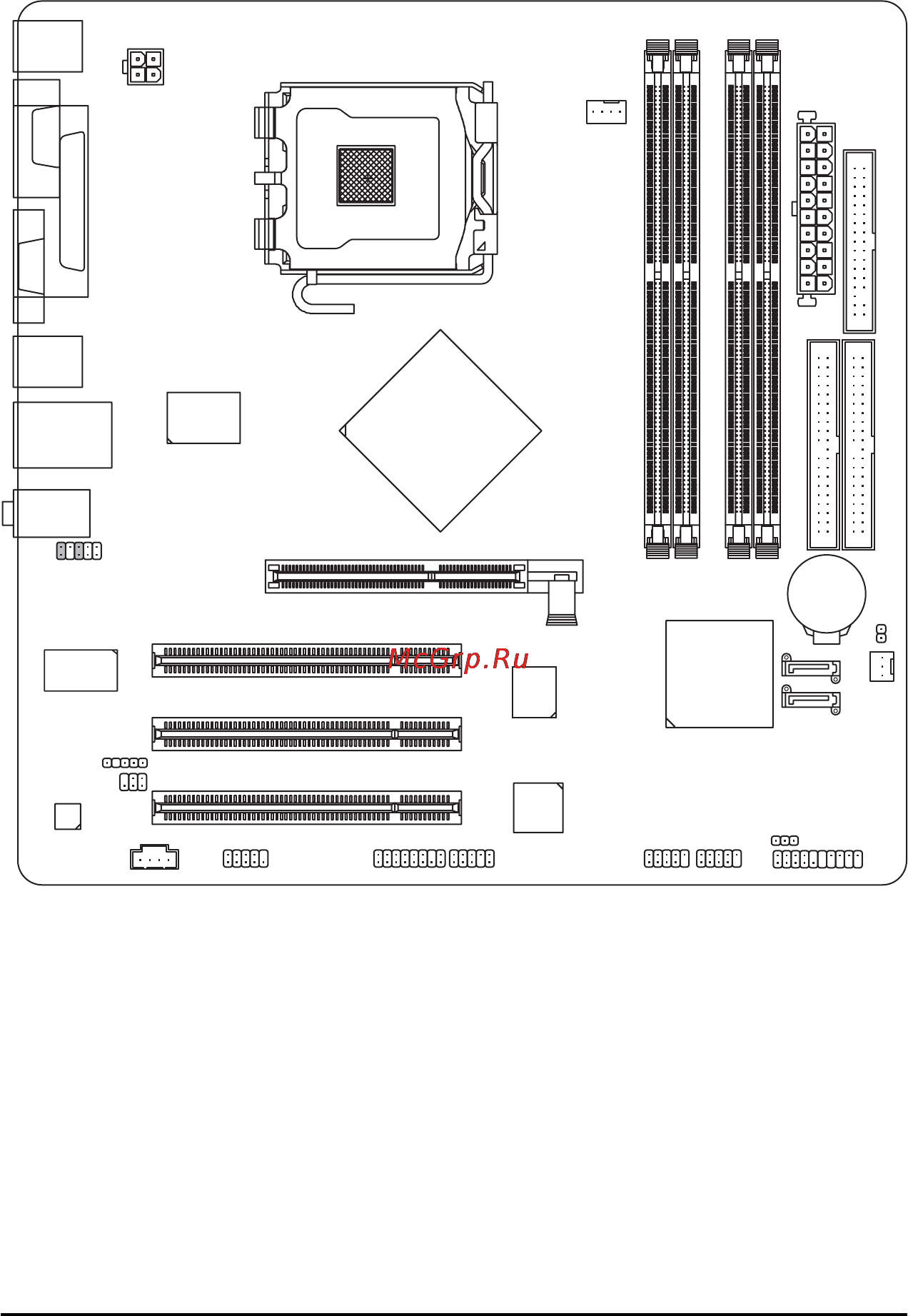 Gigabyte GA-8I865GMK-775  (rev. 1.0) [6/72] Ga 8i865gmfk 775 ga 8i865gmk 775
