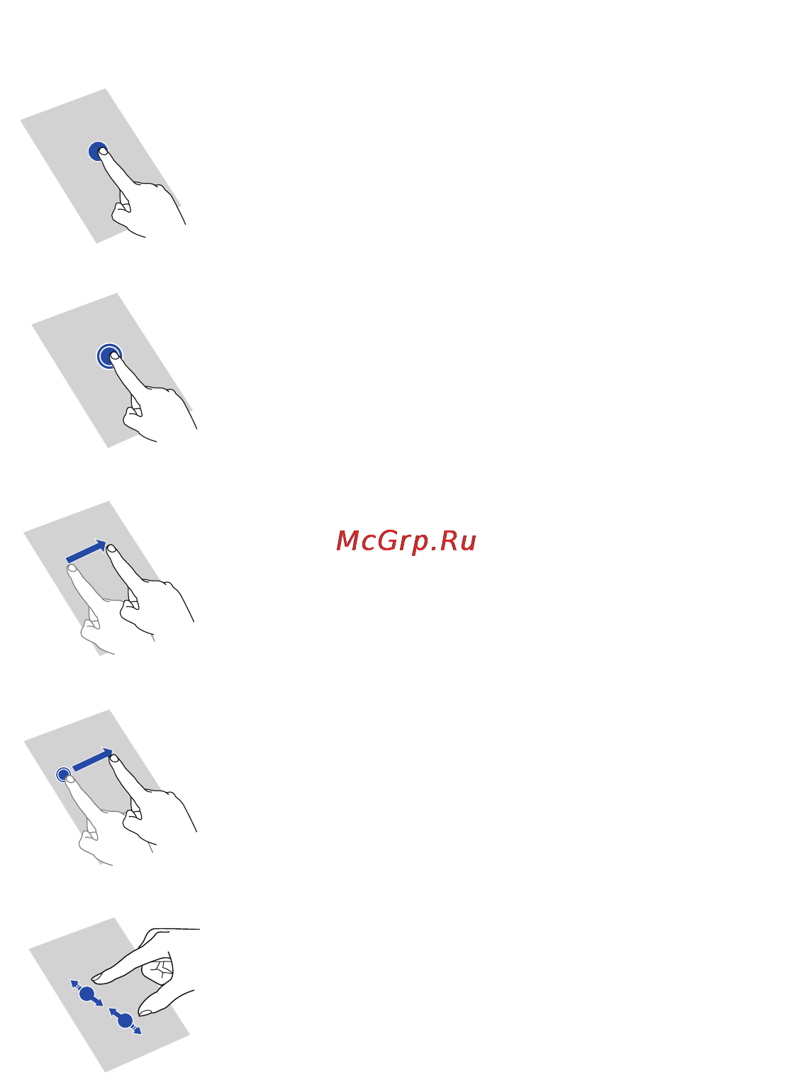 Huawei Ascend P6 Black [14/107] Gestures