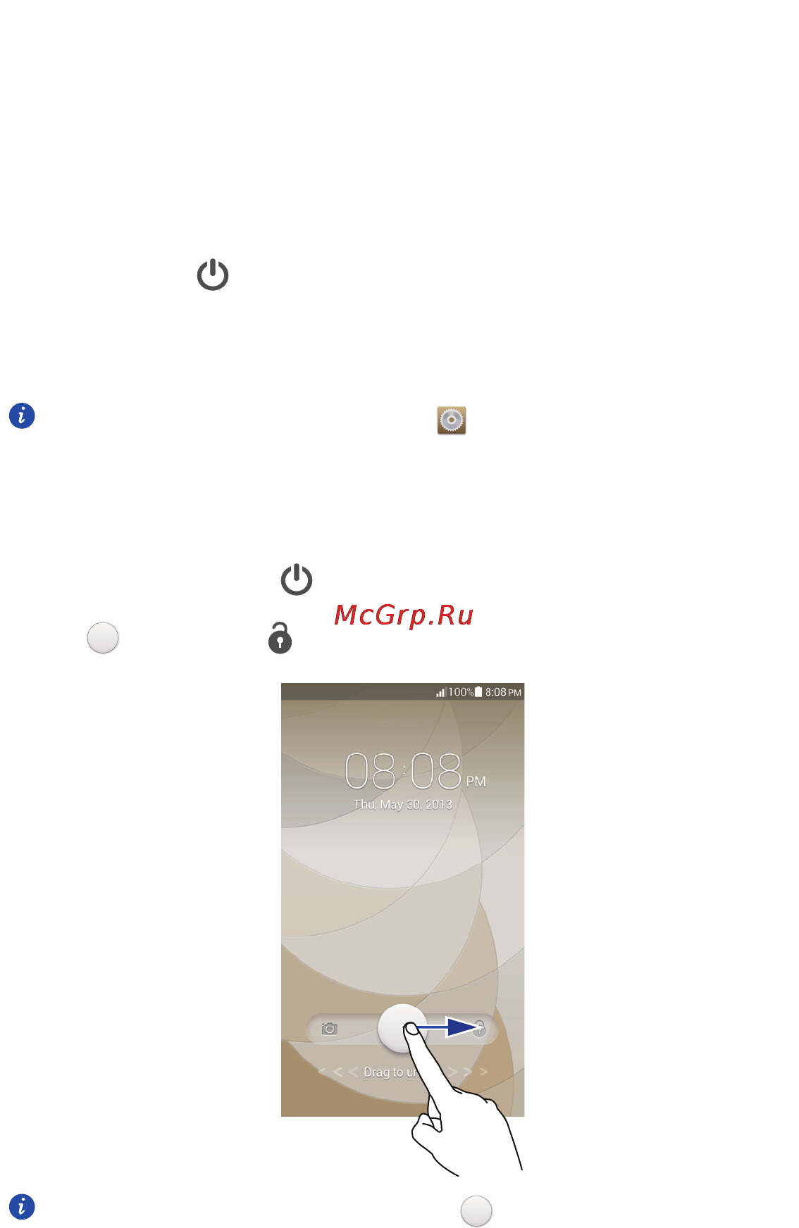 Huawei Ascend P6 Black [15/107] Getting started