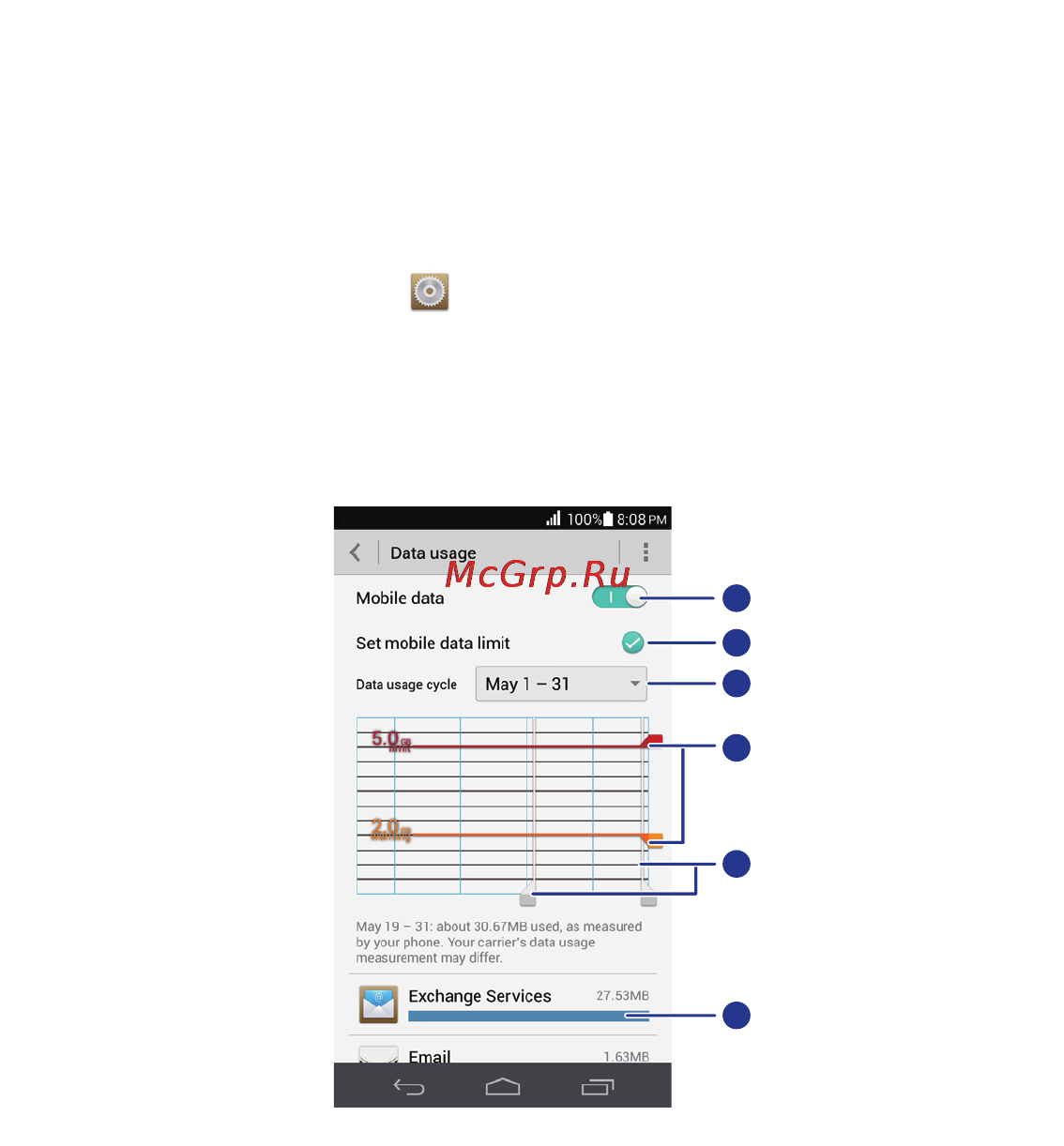 Huawei Ascend P6 Black [63/107] Internet connection