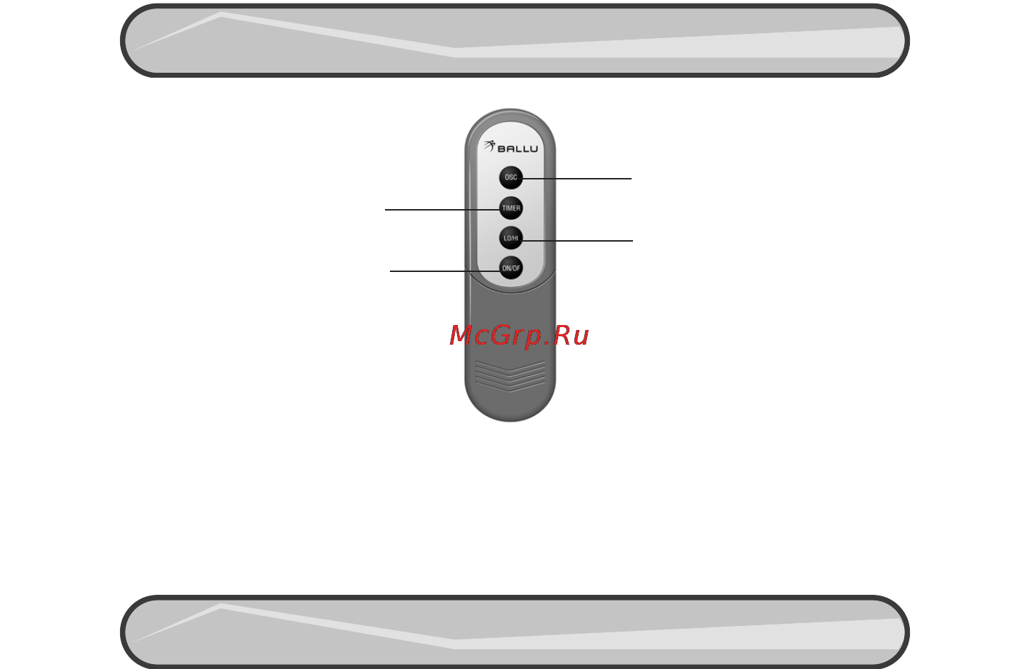 Ballu BFH/C-ED [4/5] Защита тепловентилятора от перегрева