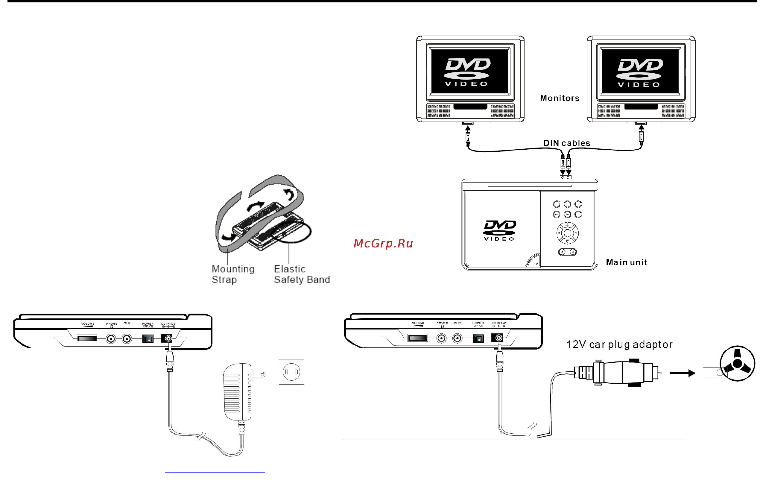 Hyundai H-LCDVD704 [15/64] Connecting