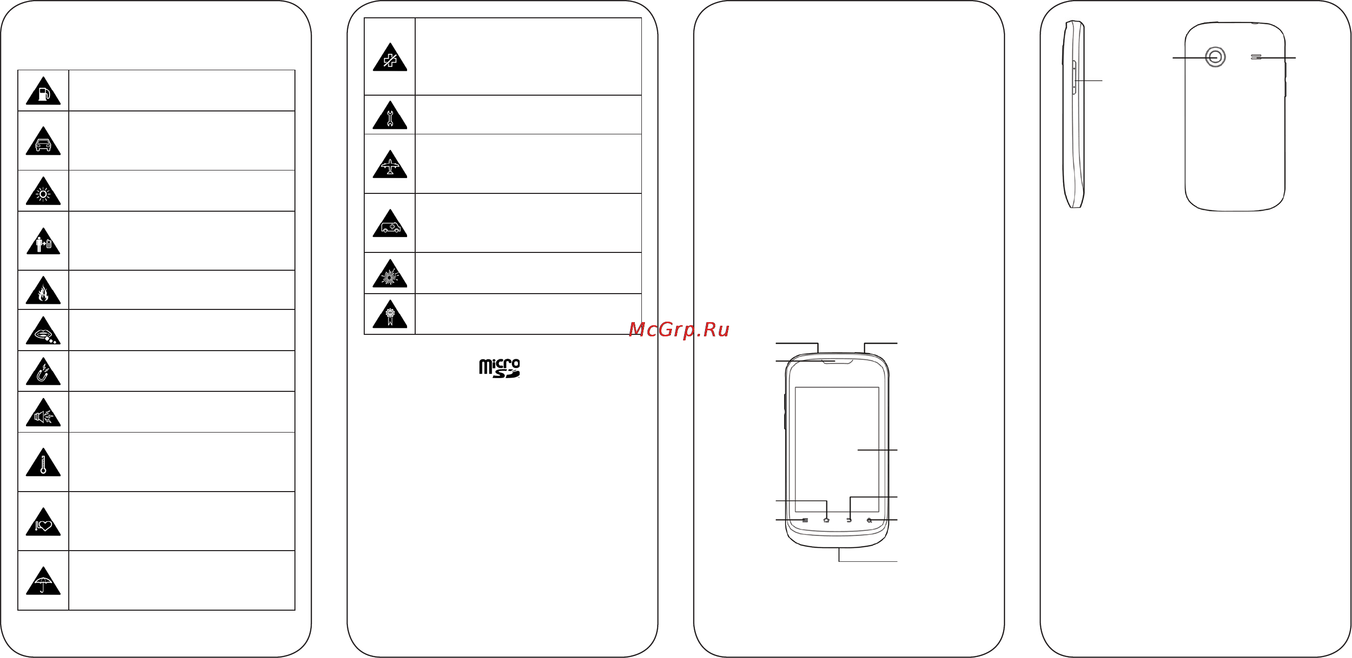 Zte V790 [2/2] Информация по технике безопасности