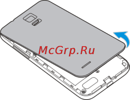 Zte V880G Blade Blue [17/200] Установка sim карты sd карты
