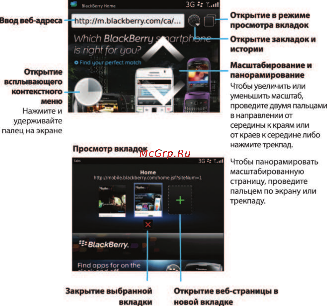Blackberry Bold 9790 Black [179/373] Браузер