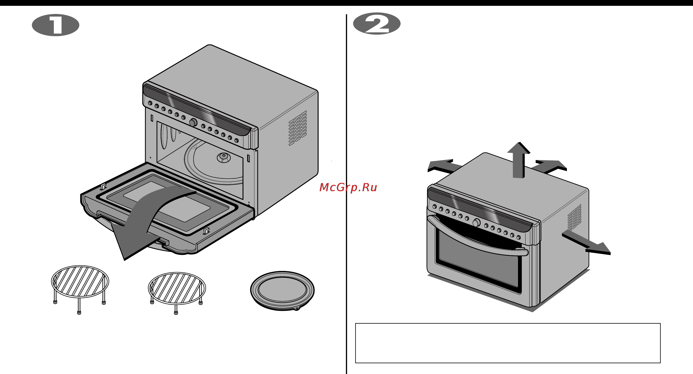 LG MP-9482S [4/40] Для режима микроволны и конвекции
