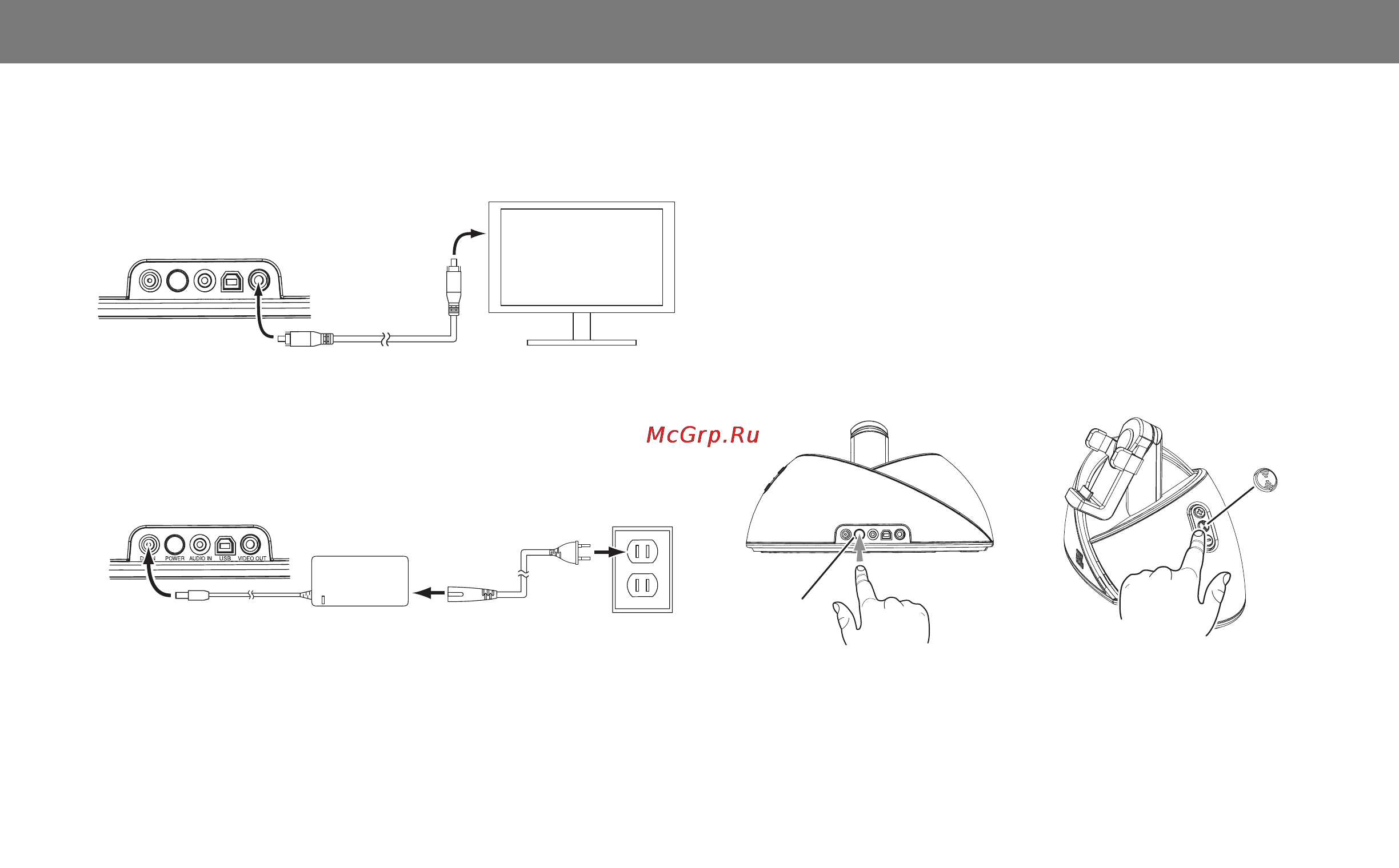 JBL ON BEAT AIR [5/17] Insert the included ac cord all the way into the power supply if there is more than 5 one ac cord use the correct one for your region then connect the power supply into the jbl onbeat air dc in connector and plug it into an ac wall outlet