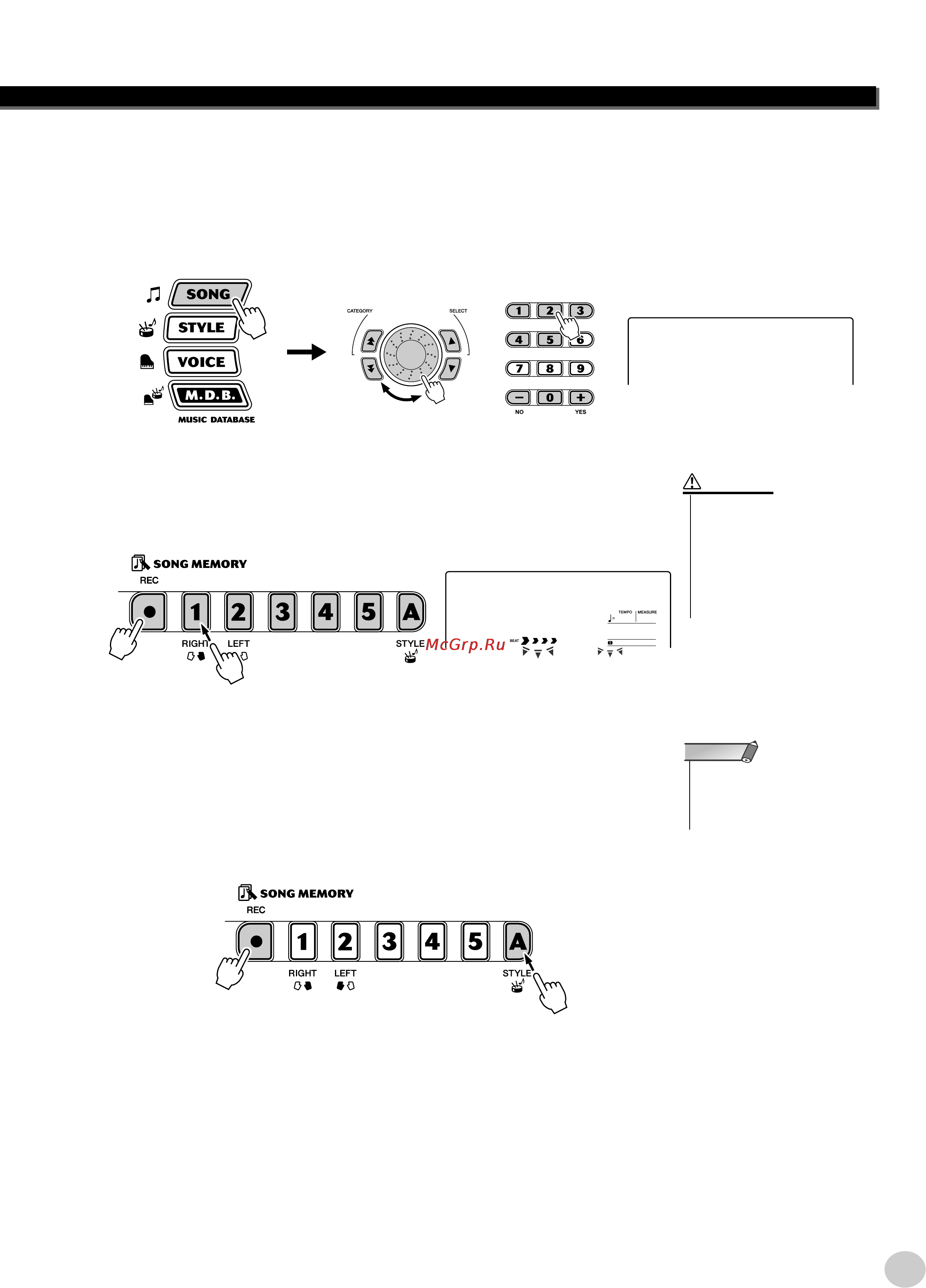 Yamaha PSR-290 Инструкция по эксплуатации онлайн [57/98] 44573