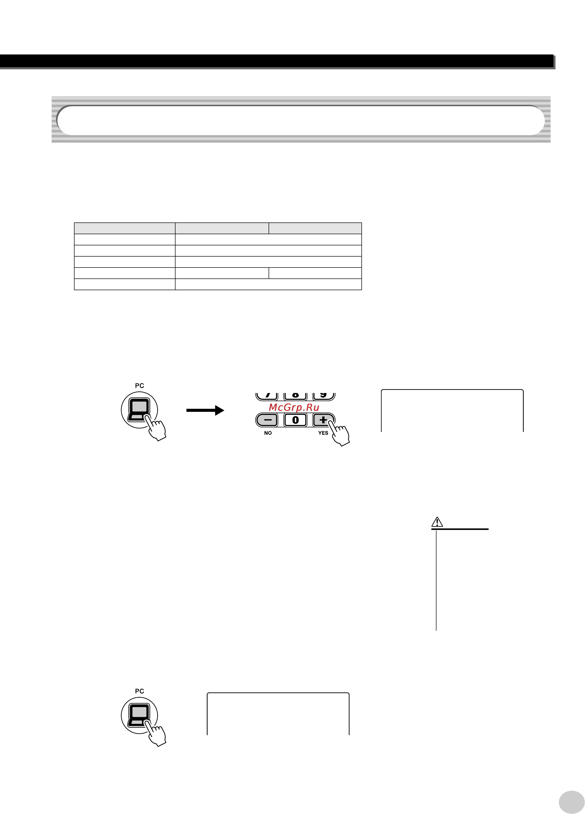 Yamaha PSR-290 [73/98] Режим pc