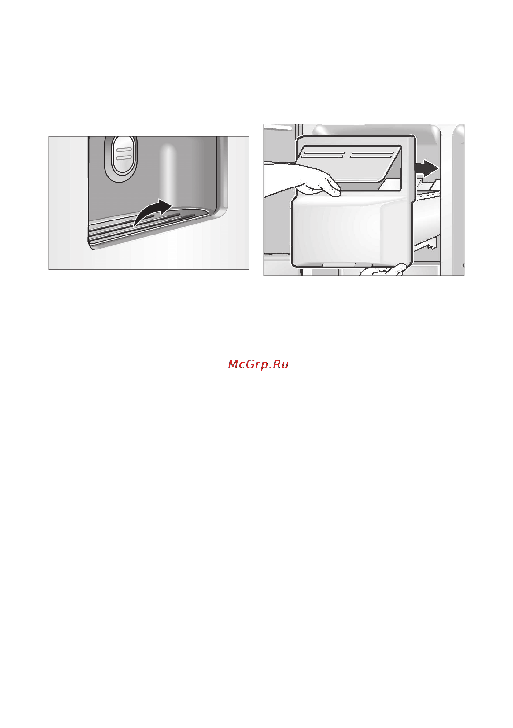Neff K3990X6 [20/36] Извлечение и чистка контейнера для кубиков льда