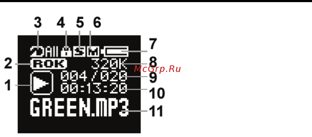 Nexx NF-969 [10/39] Дисплей