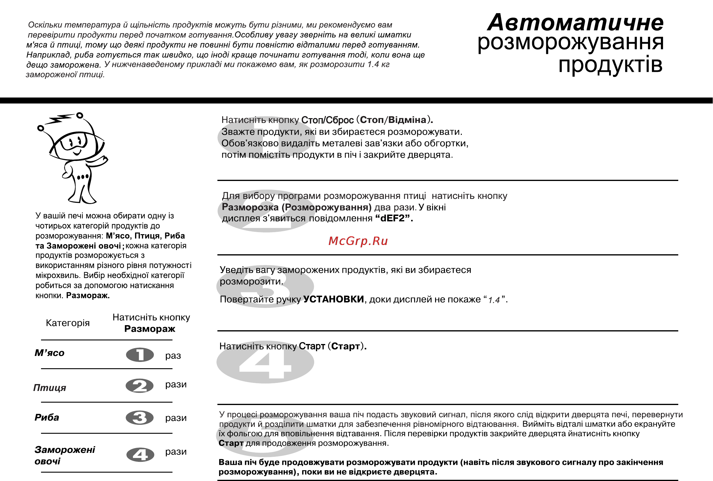 LG MH6588VRC Инструкция по эксплуатации онлайн [55/65] 44671