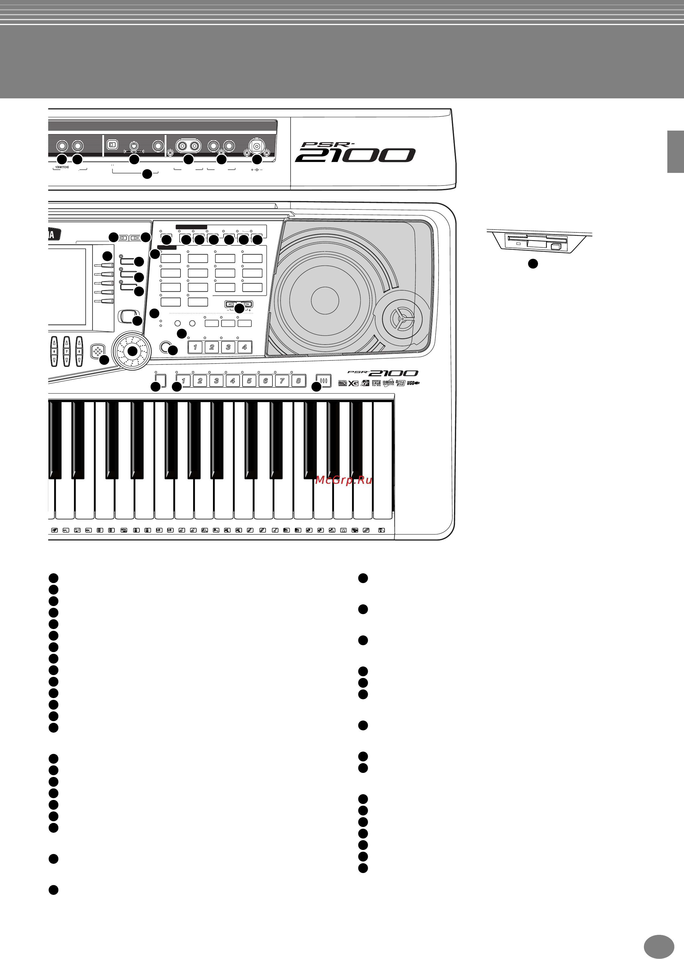 Yamaha PSR-2100 [19/176] A a æ