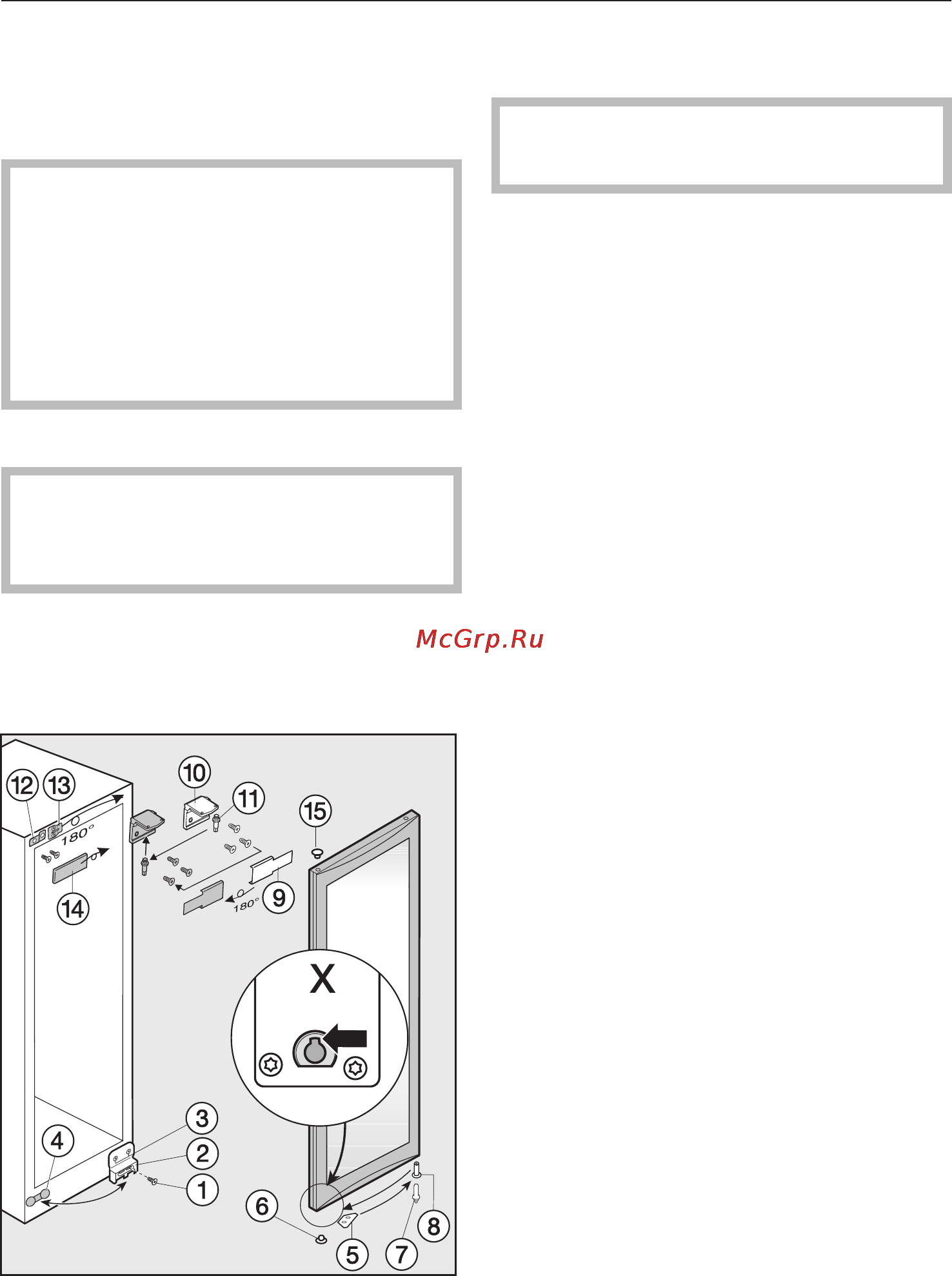 Miele KWT 4974 SG ed [34/40] Èçìåíåíèå íàâåñêè äâåðöû 34